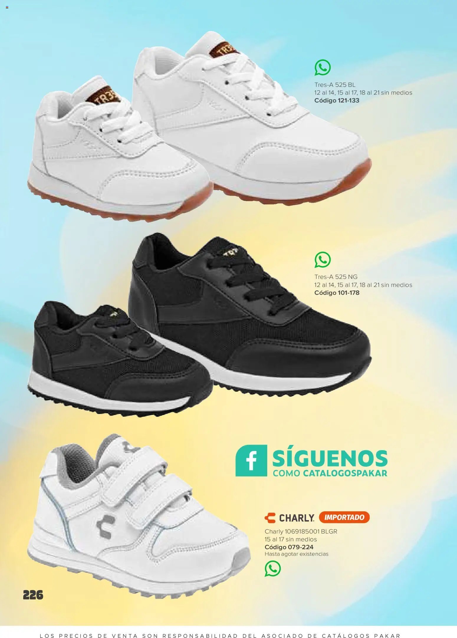 SC Pakar oferta desde 30/01/2026 Catálogo Niña