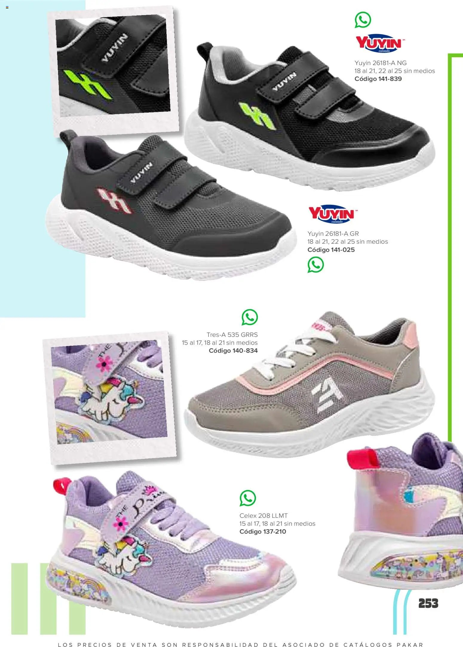 SC Pakar oferta desde 30/01/2026 Catálogo Niña