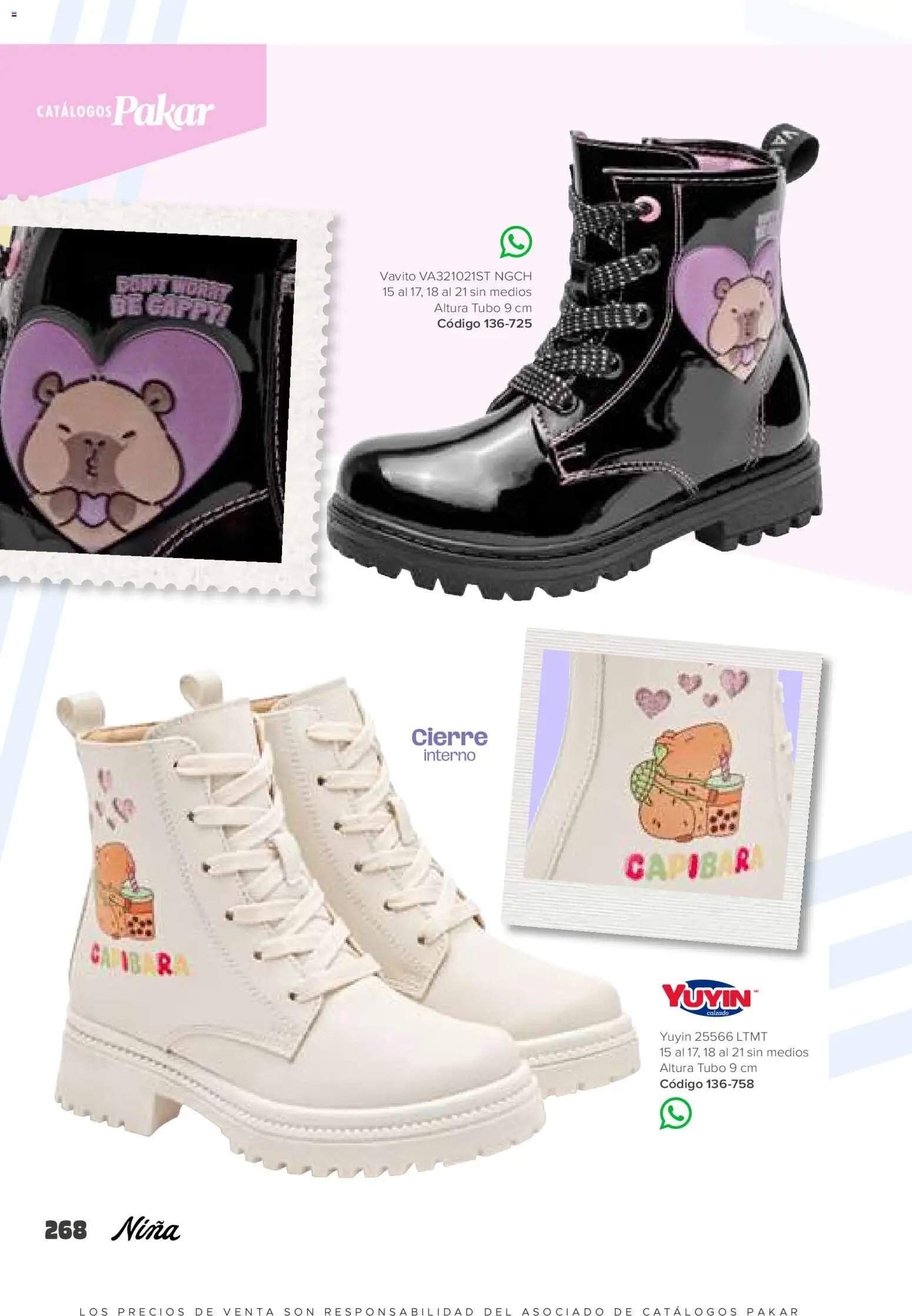 SC Pakar oferta desde 30/01/2026 Catálogo Niña