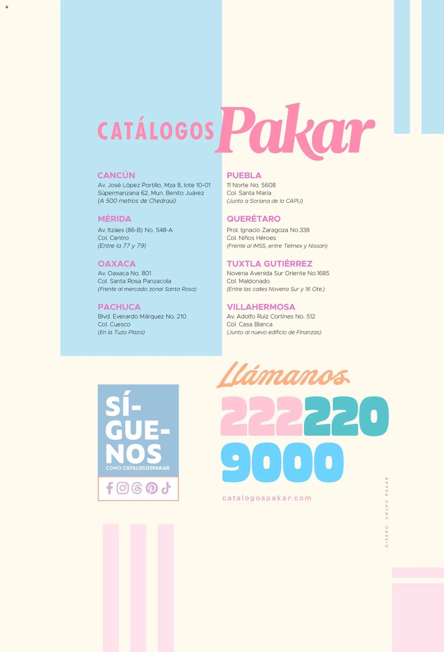 SC Pakar oferta desde 30/01/2026 Catálogo Niña