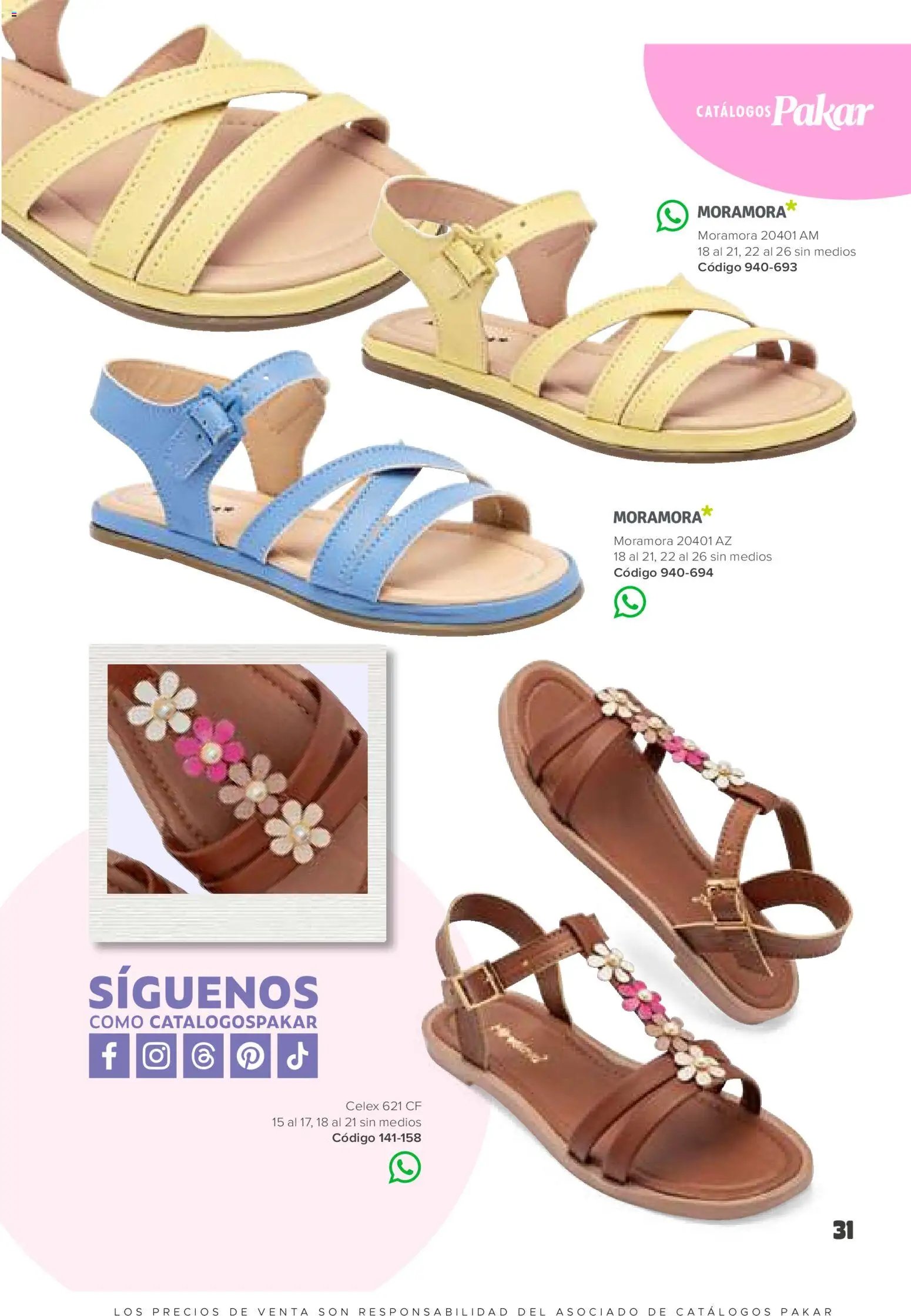 SC Pakar oferta desde 30/01/2026 Catálogo Niña