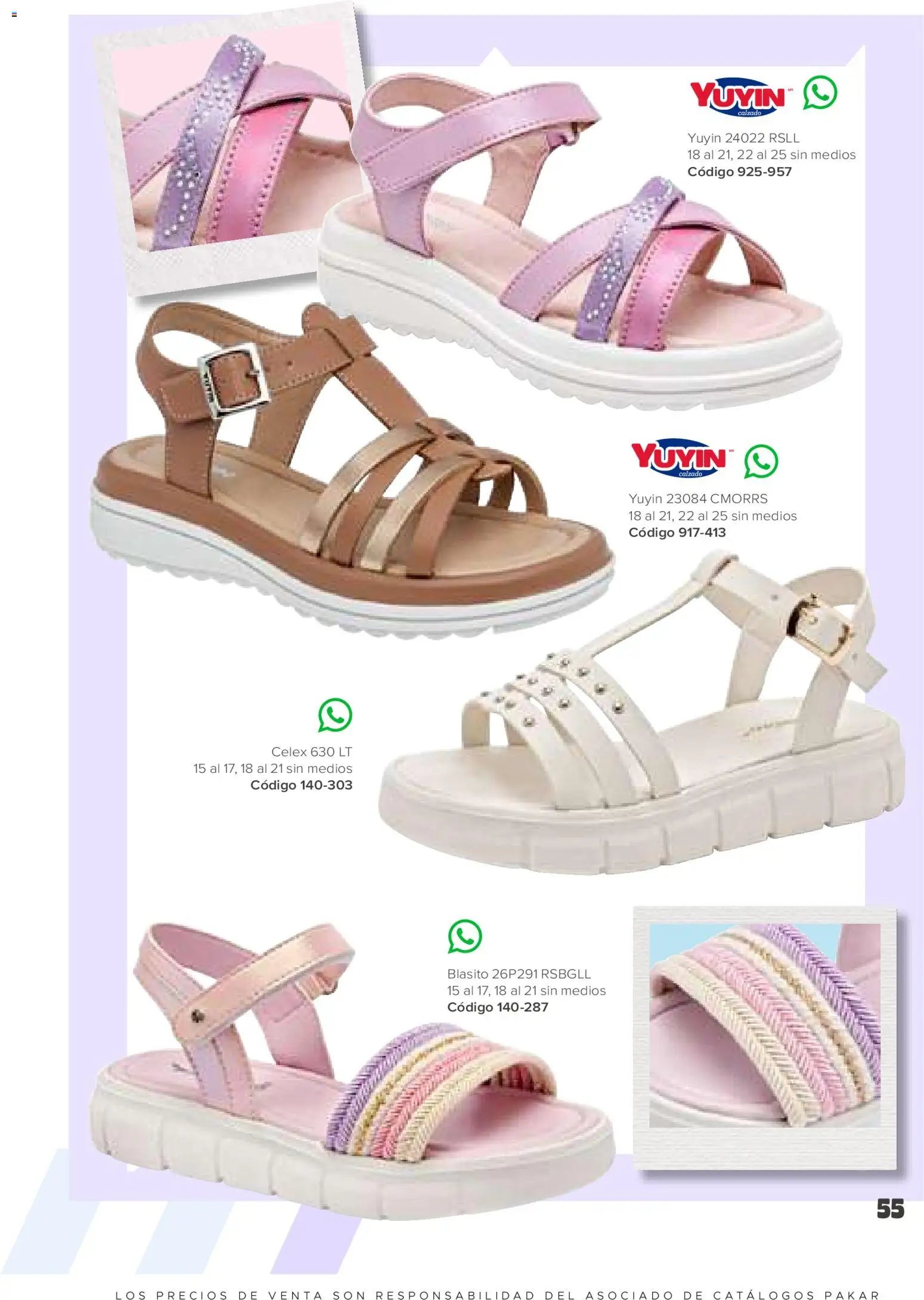 SC Pakar oferta desde 30/01/2026 Catálogo Niña