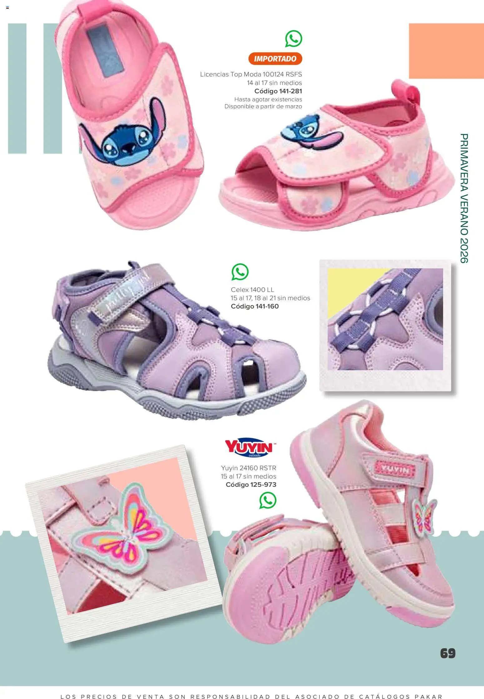 SC Pakar oferta desde 30/01/2026 Catálogo Niña