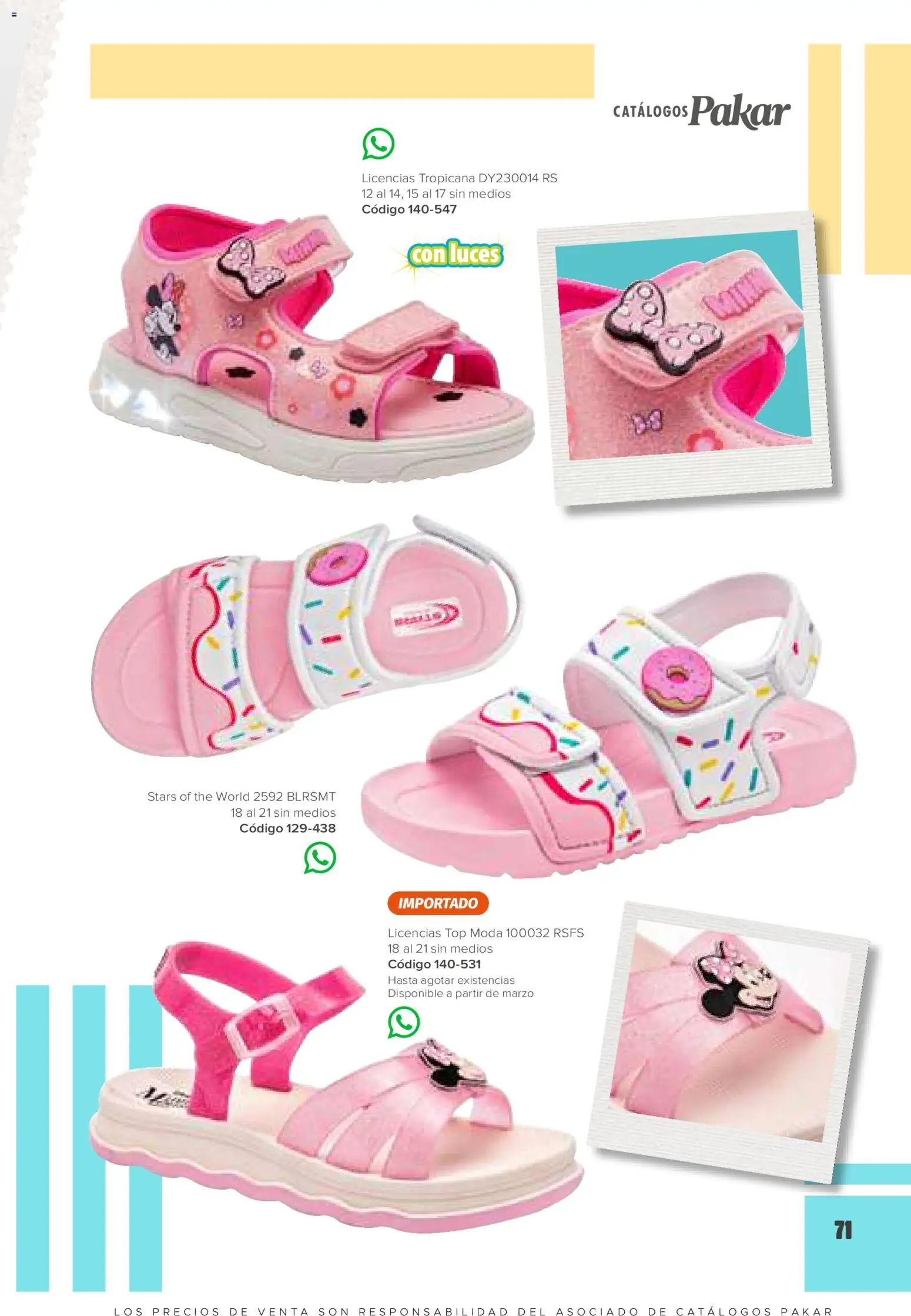 SC Pakar oferta desde 30/01/2026 Catálogo Niña