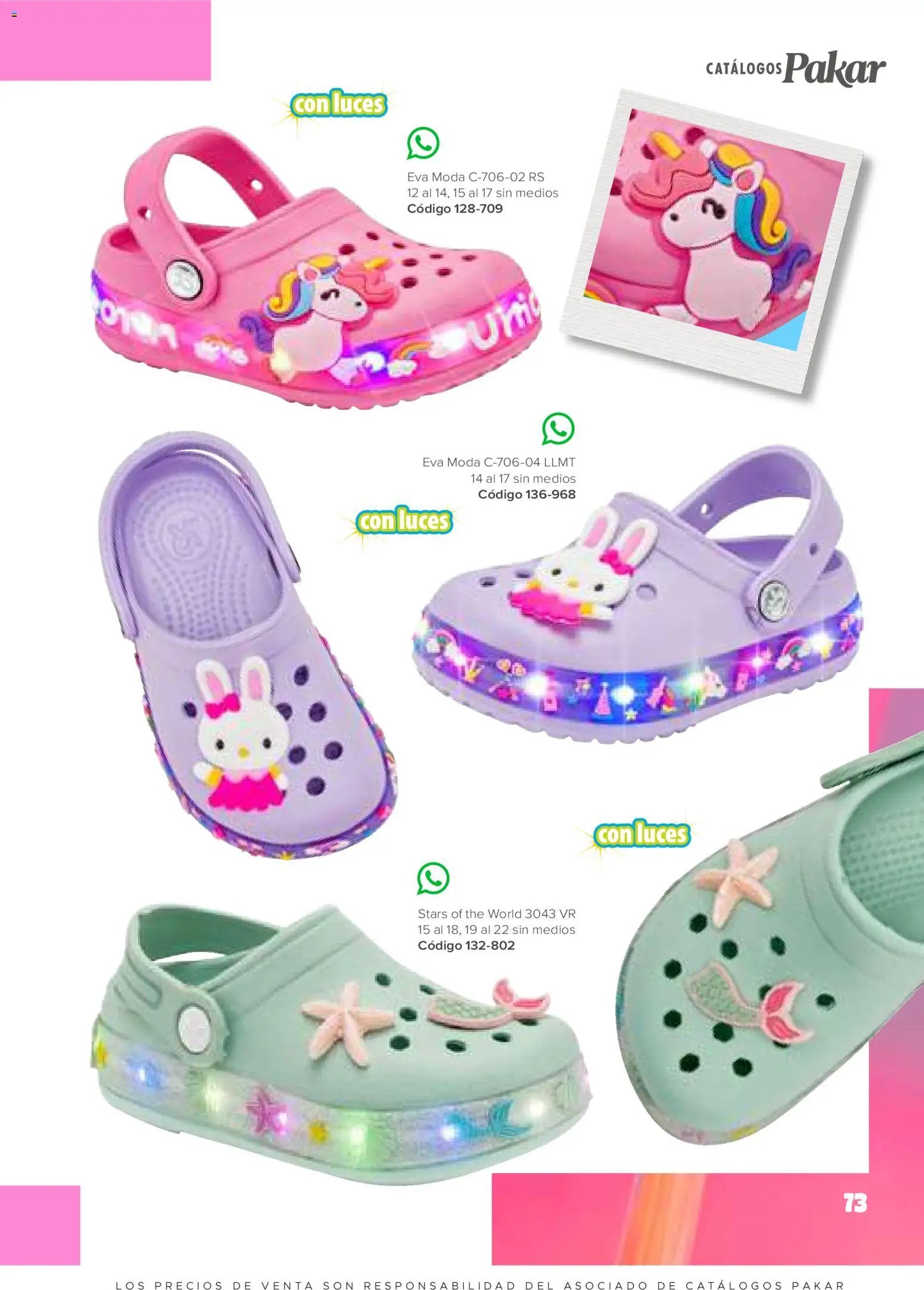 SC Pakar oferta desde 30/01/2026 Catálogo Niña