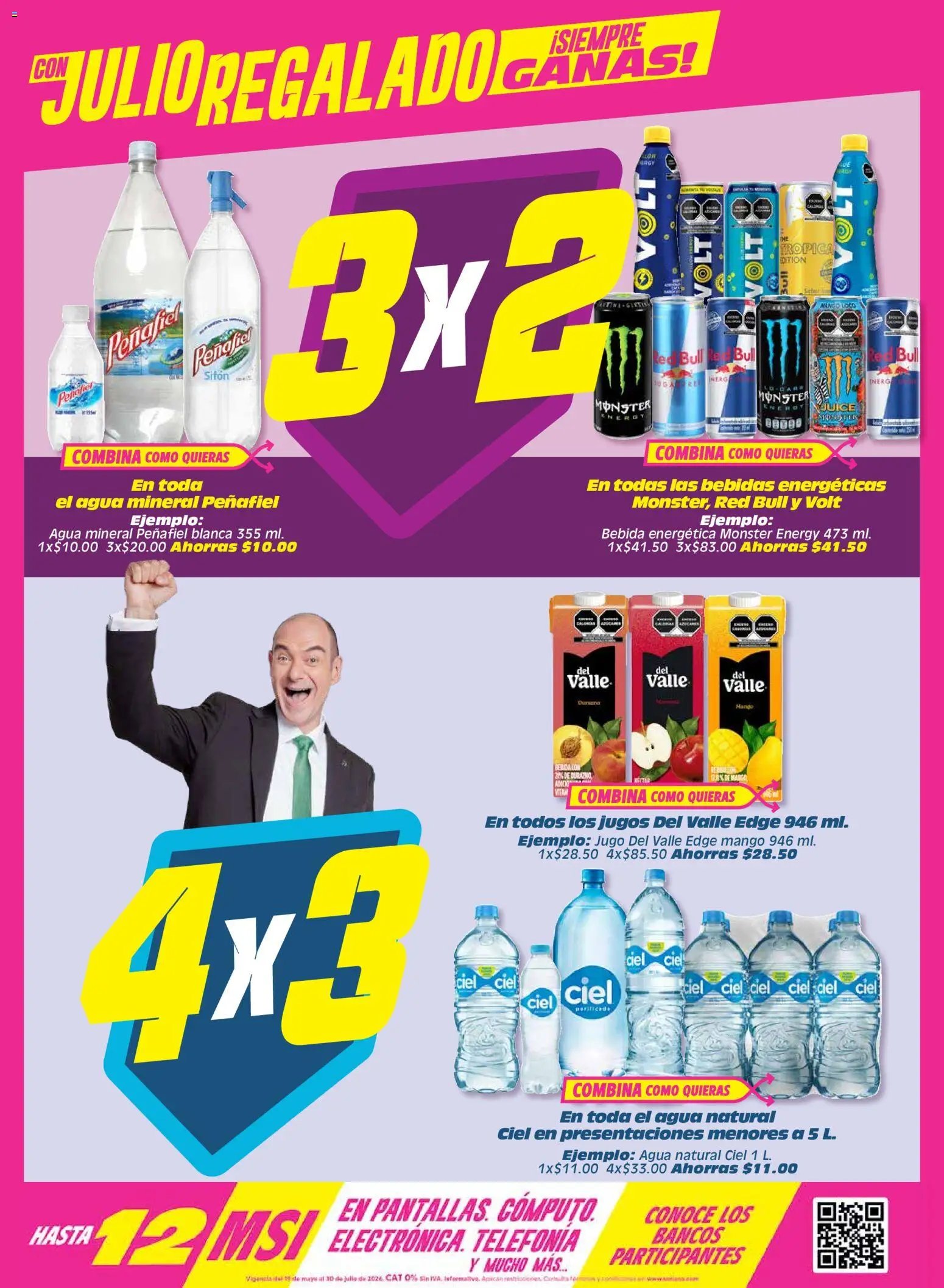 Soriana oferta desde 17/07/2026 Soriana Julio Regalado Mercado Nacional