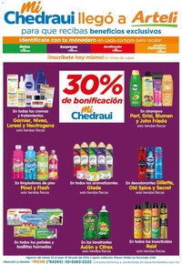 Arteli oferta desde 26/06/2026 Arteli folleto Mi Chedraui