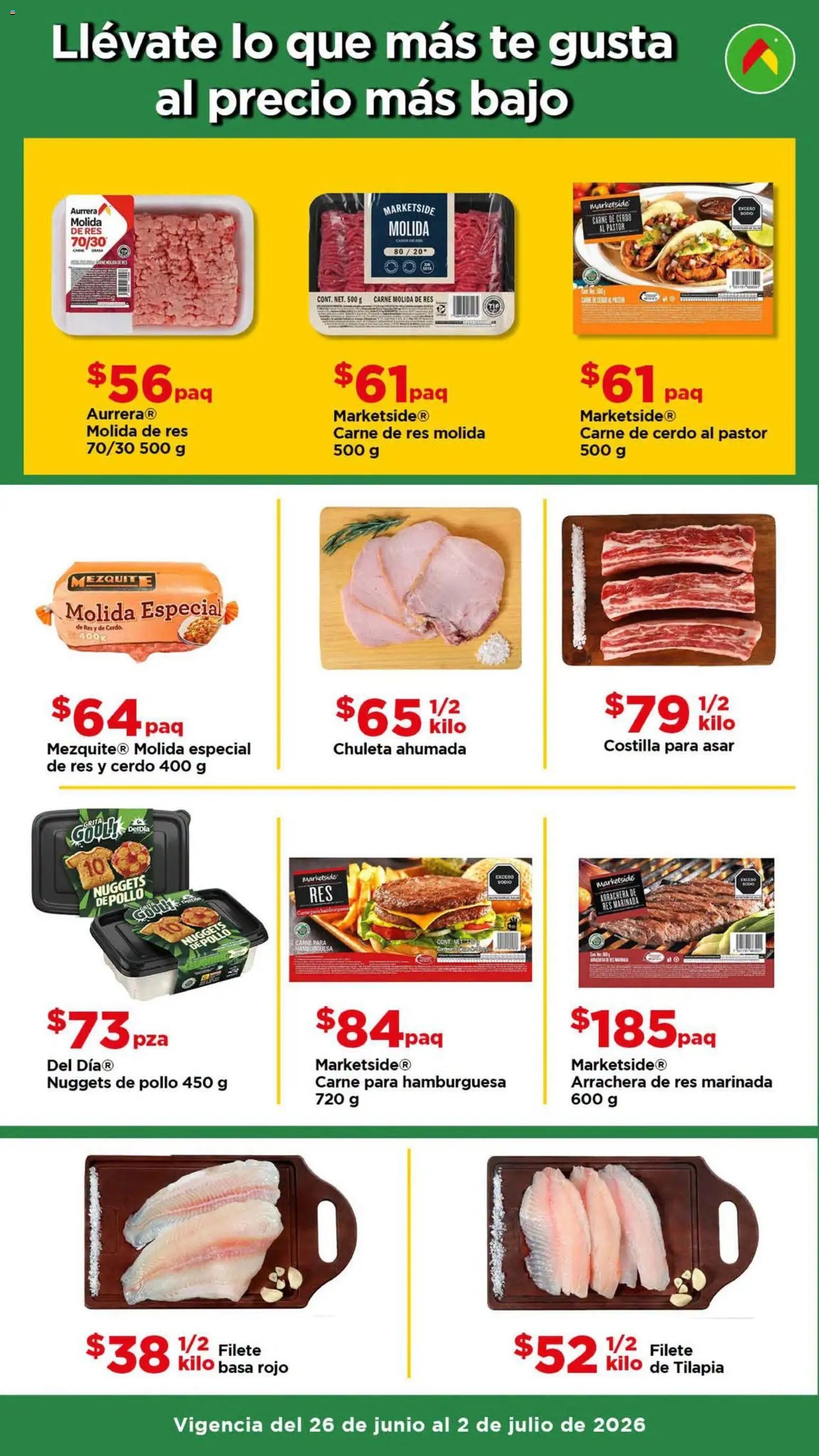 Bodega Aurrerá oferta desde 26/06/2026 Bodega Aurrerá folleto Date un gusto sin gastar de más
