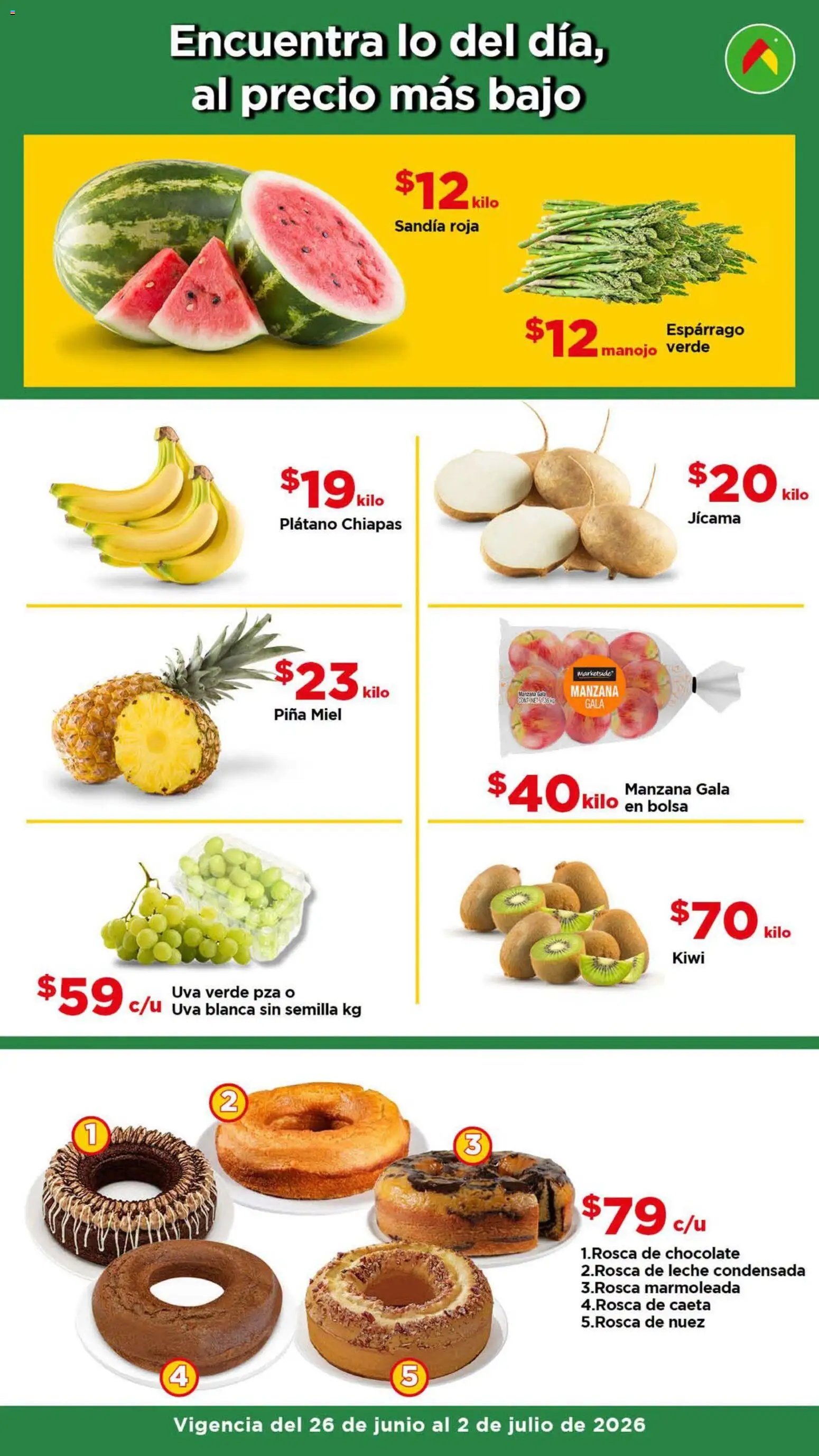 Bodega Aurrerá oferta desde 26/06/2026 Bodega Aurrerá folleto Date un gusto sin gastar de más