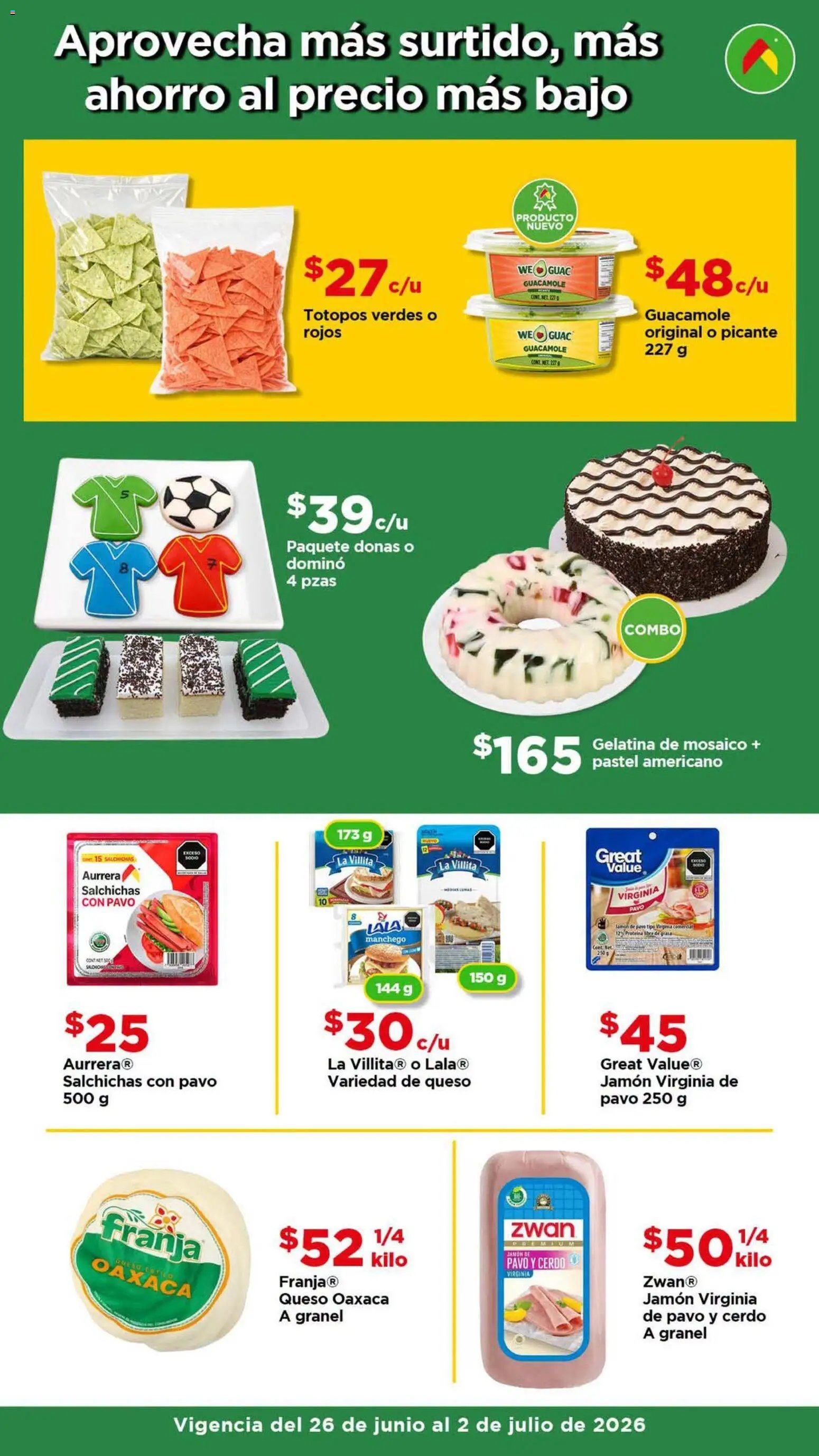 Bodega Aurrerá oferta desde 26/06/2026 Bodega Aurrerá folleto Date un gusto sin gastar de más