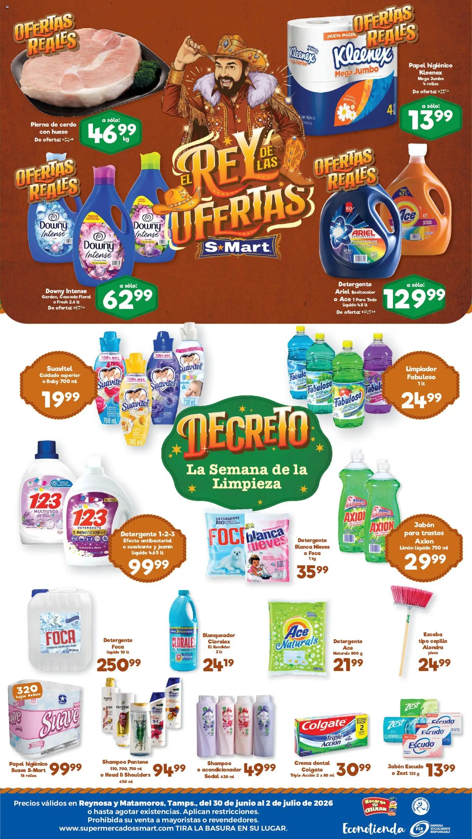 S-Mart oferta desde 30/06/2026 S-Mart folleto Matamoros