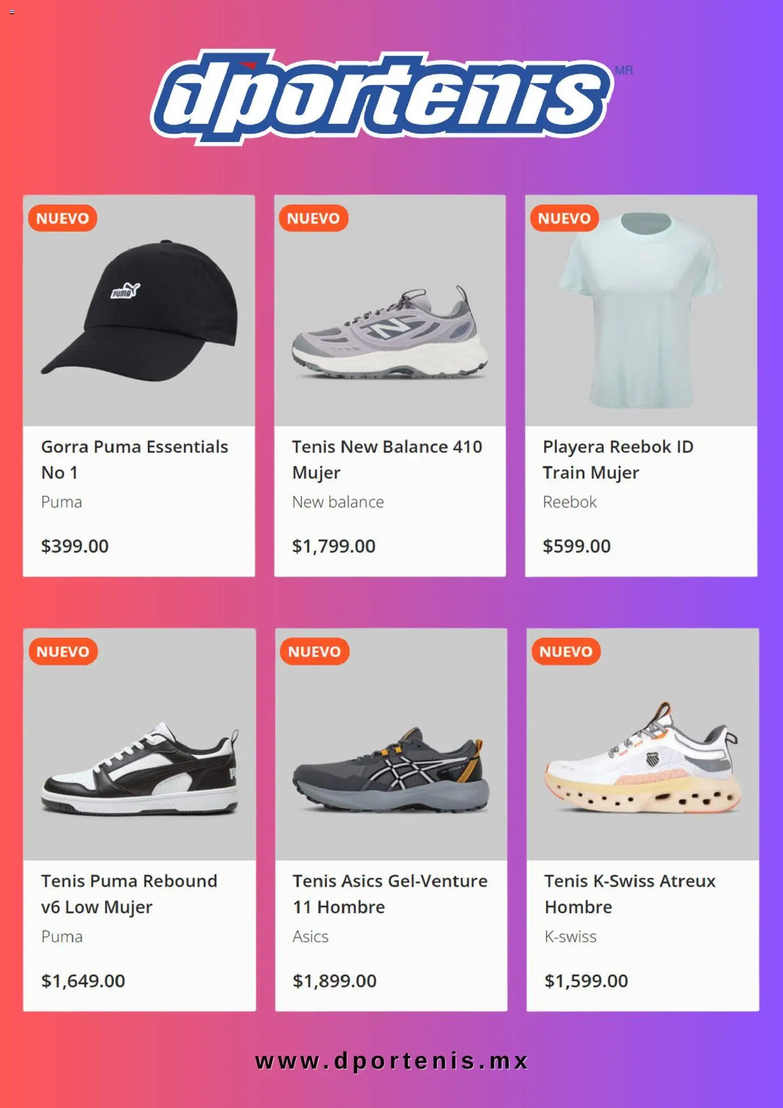 Dportenis oferta desde 03/06/2026 Dportenis catálogo