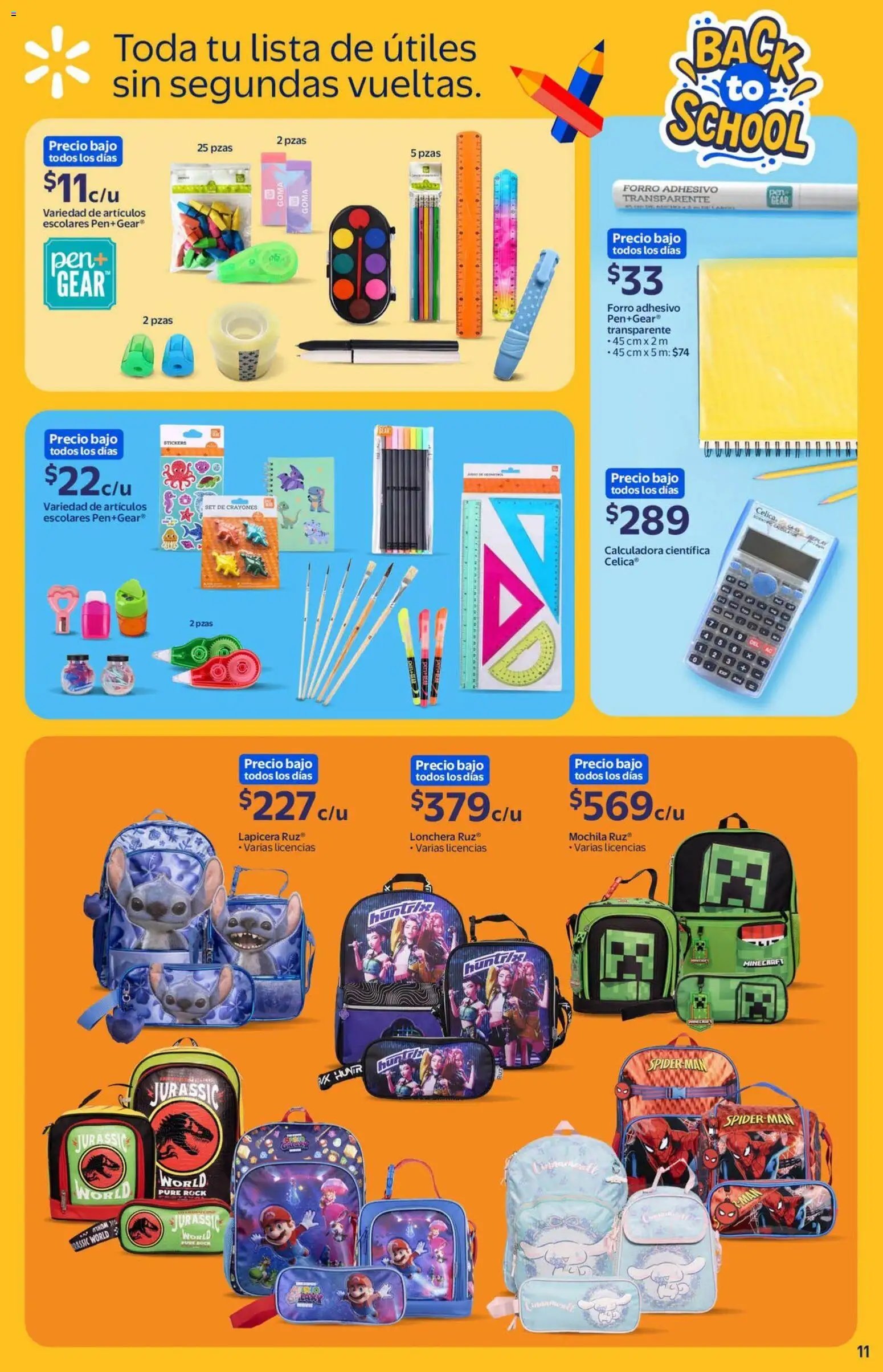Walmart oferta desde 08/07/2026 Walmart folleto Back to School