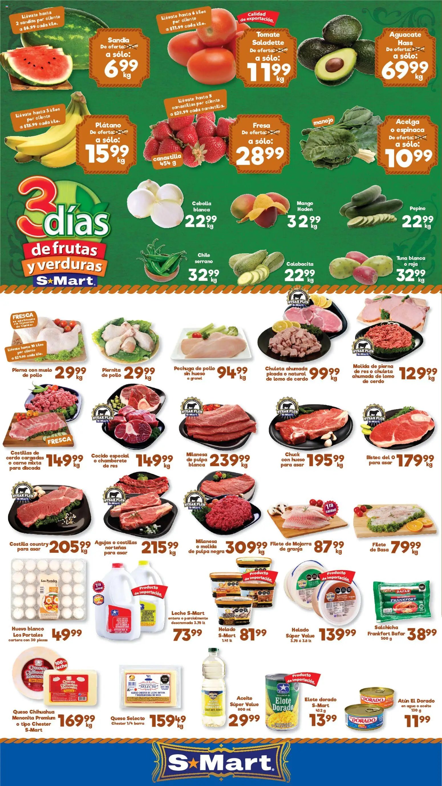 S-Mart oferta desde 07/06/2026 S-Mart folleto Monterrey