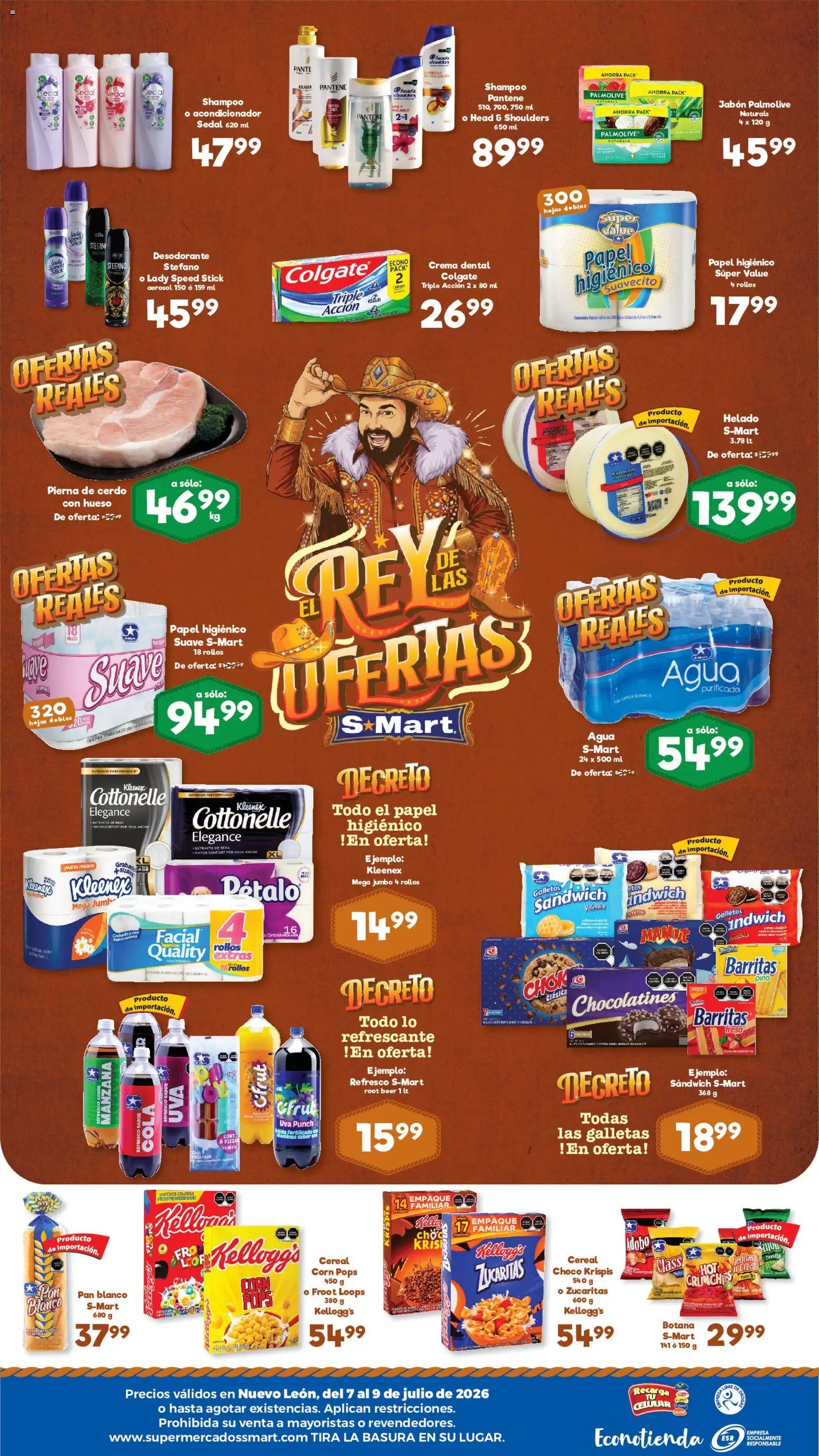 S-Mart oferta desde 07/06/2026 S-Mart folleto Monterrey
