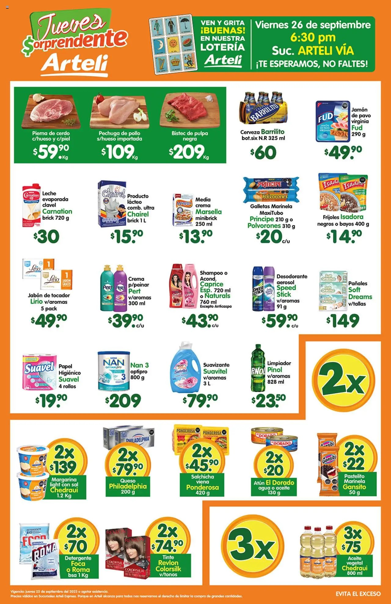 Arteli oferta desde 25/09/2025 Folleto Express (2025-09-25 - 2026-09-25)