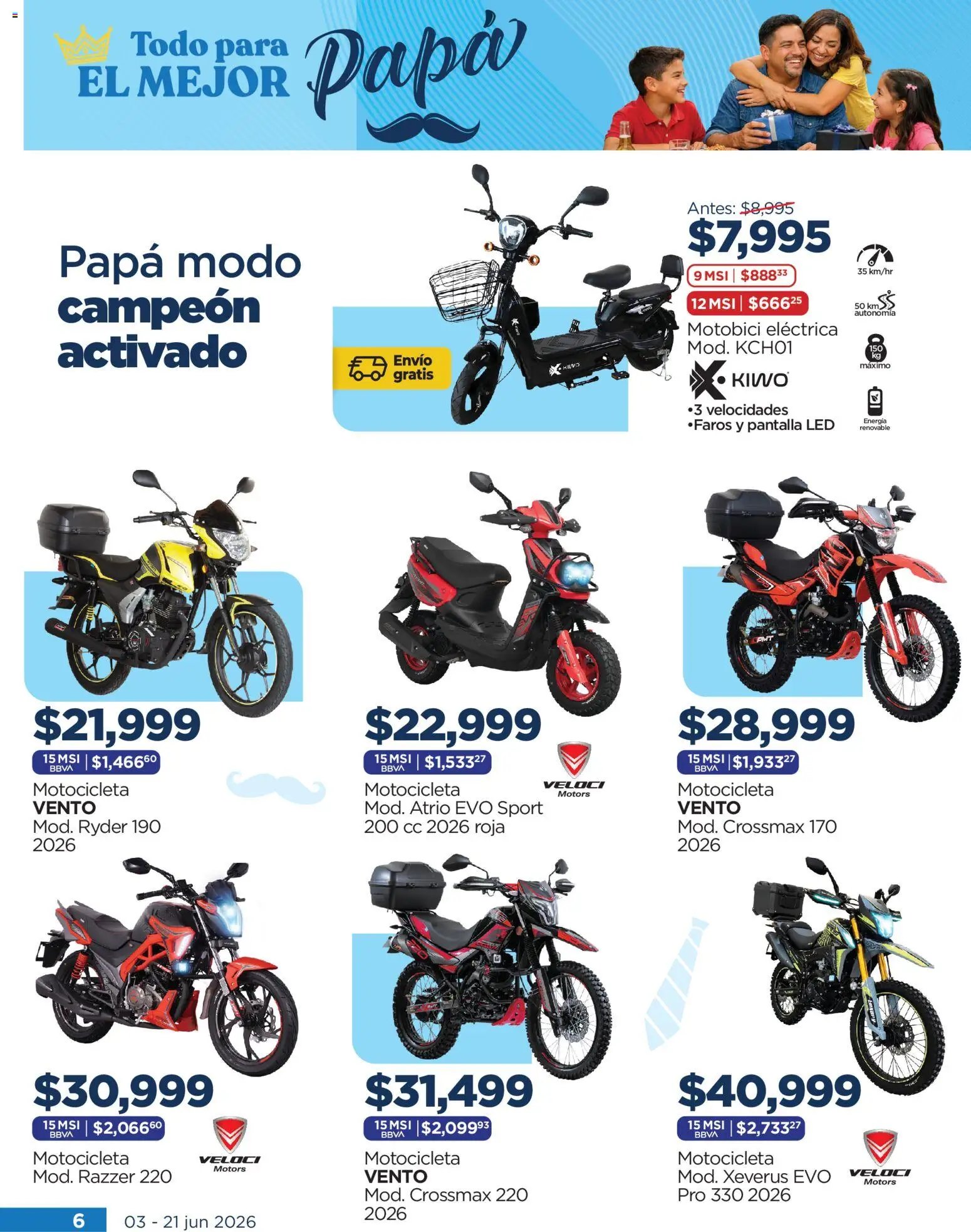 Chedraui oferta desde 03/06/2026 Chedraui folleto Todo para papá
