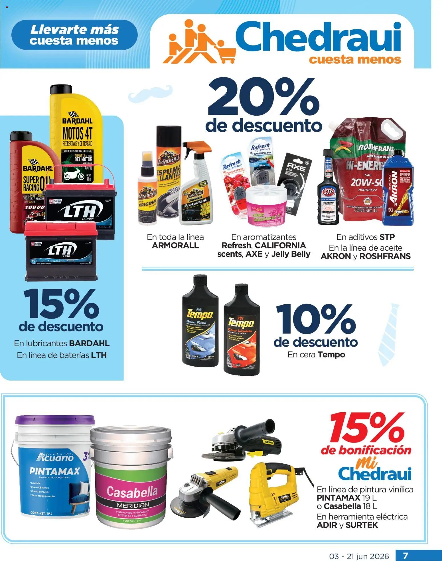 Chedraui oferta desde 03/06/2026 Chedraui folleto Todo para papá