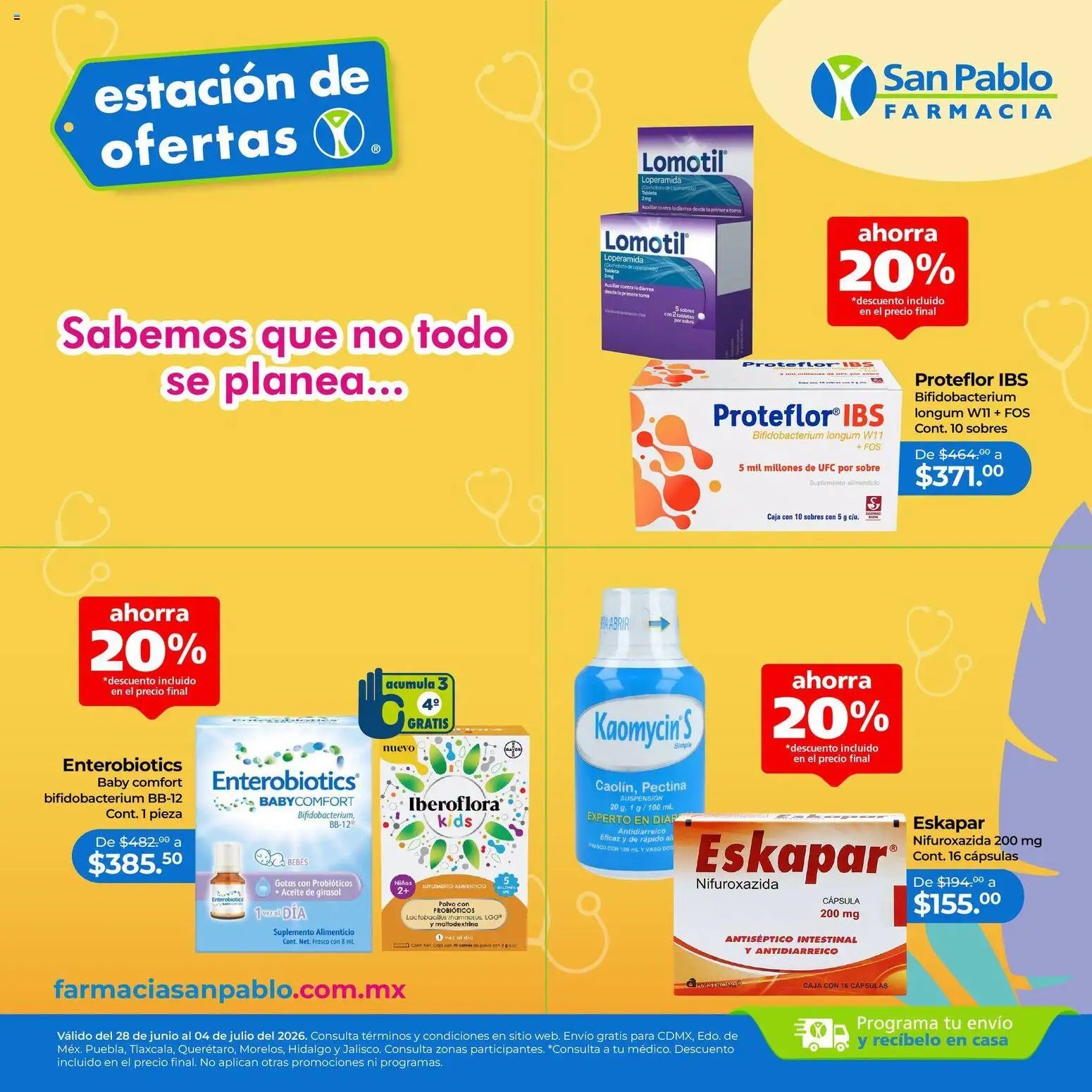 Farmacia San Pablo oferta desde 28/06/2026 Farmacia San Pablo catálogo Estación de ofertas