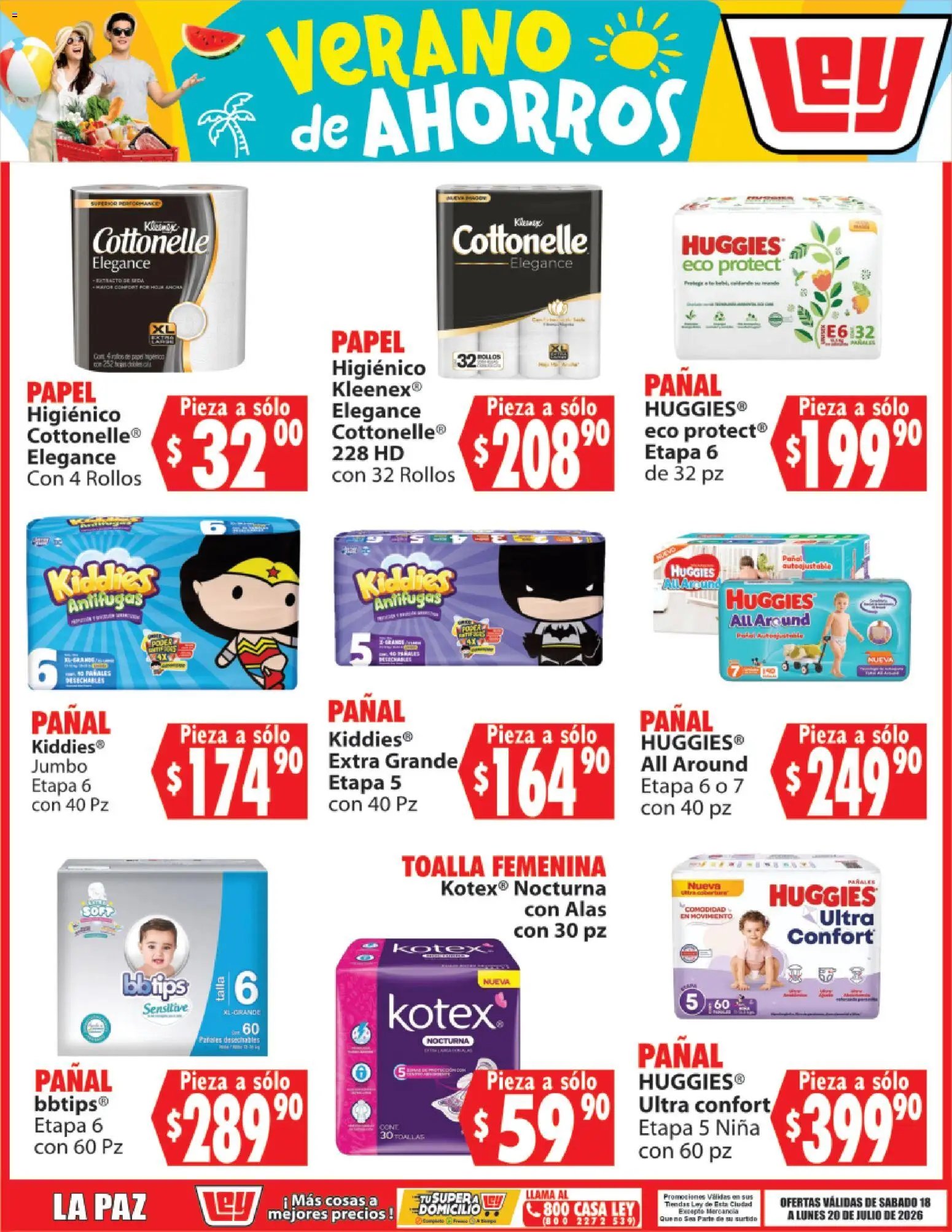 Casa Ley oferta desde 18/07/2026 Casa Ley folleto Verano de ahorros