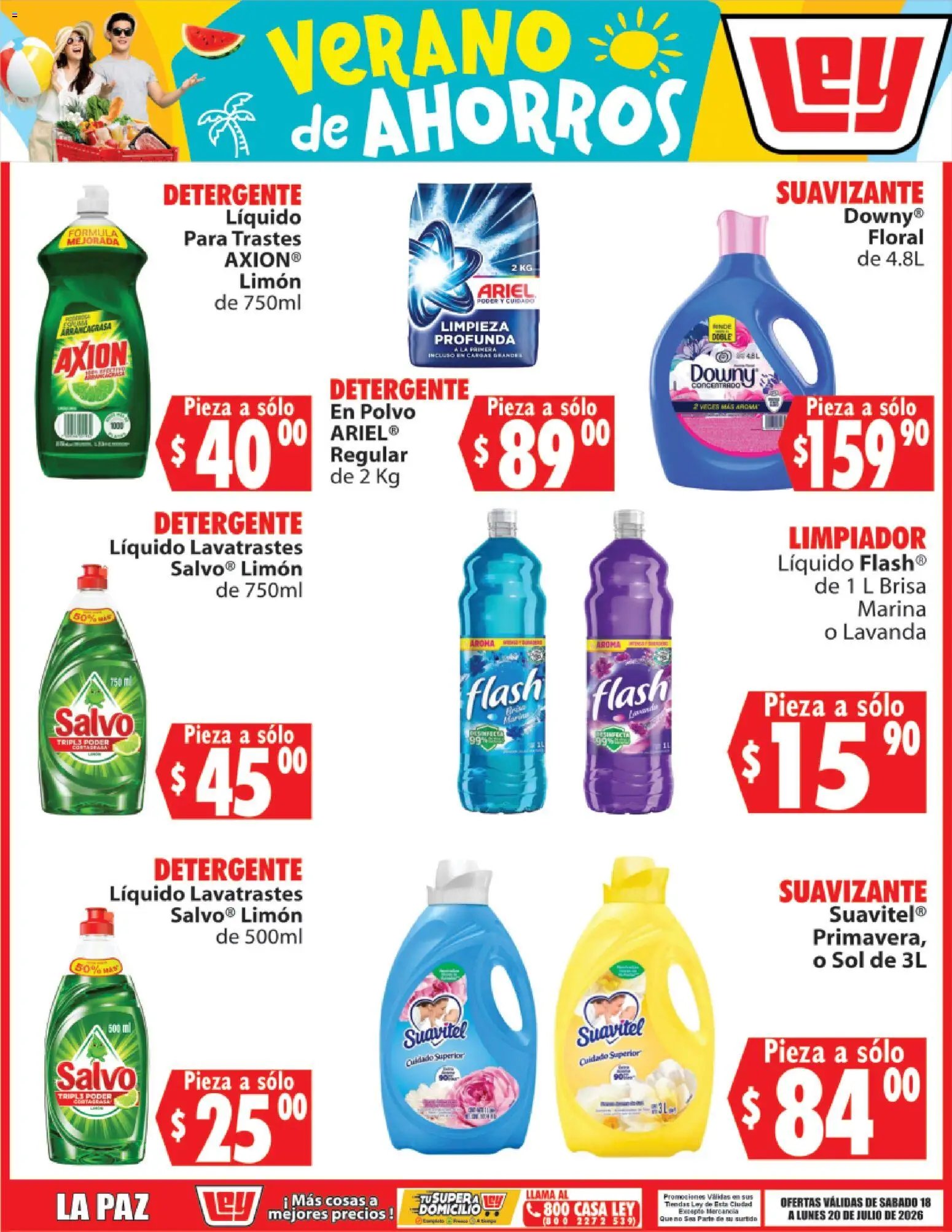 Casa Ley oferta desde 18/07/2026 Casa Ley folleto Verano de ahorros