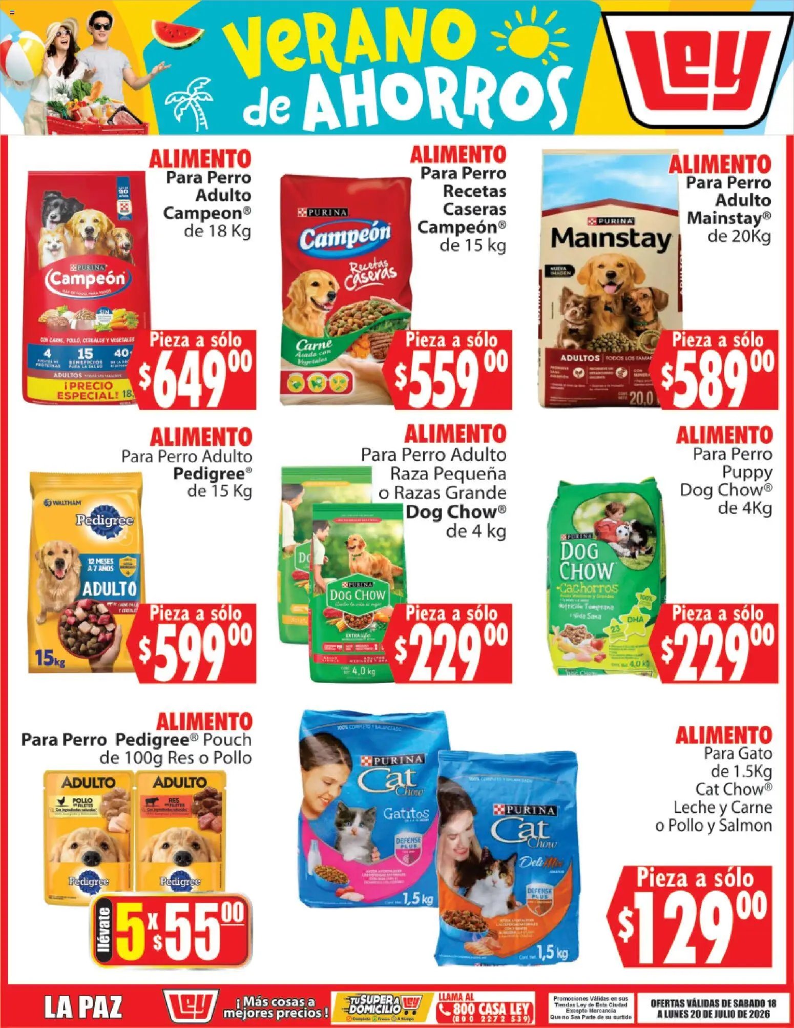 Casa Ley oferta desde 18/07/2026 Casa Ley folleto Verano de ahorros