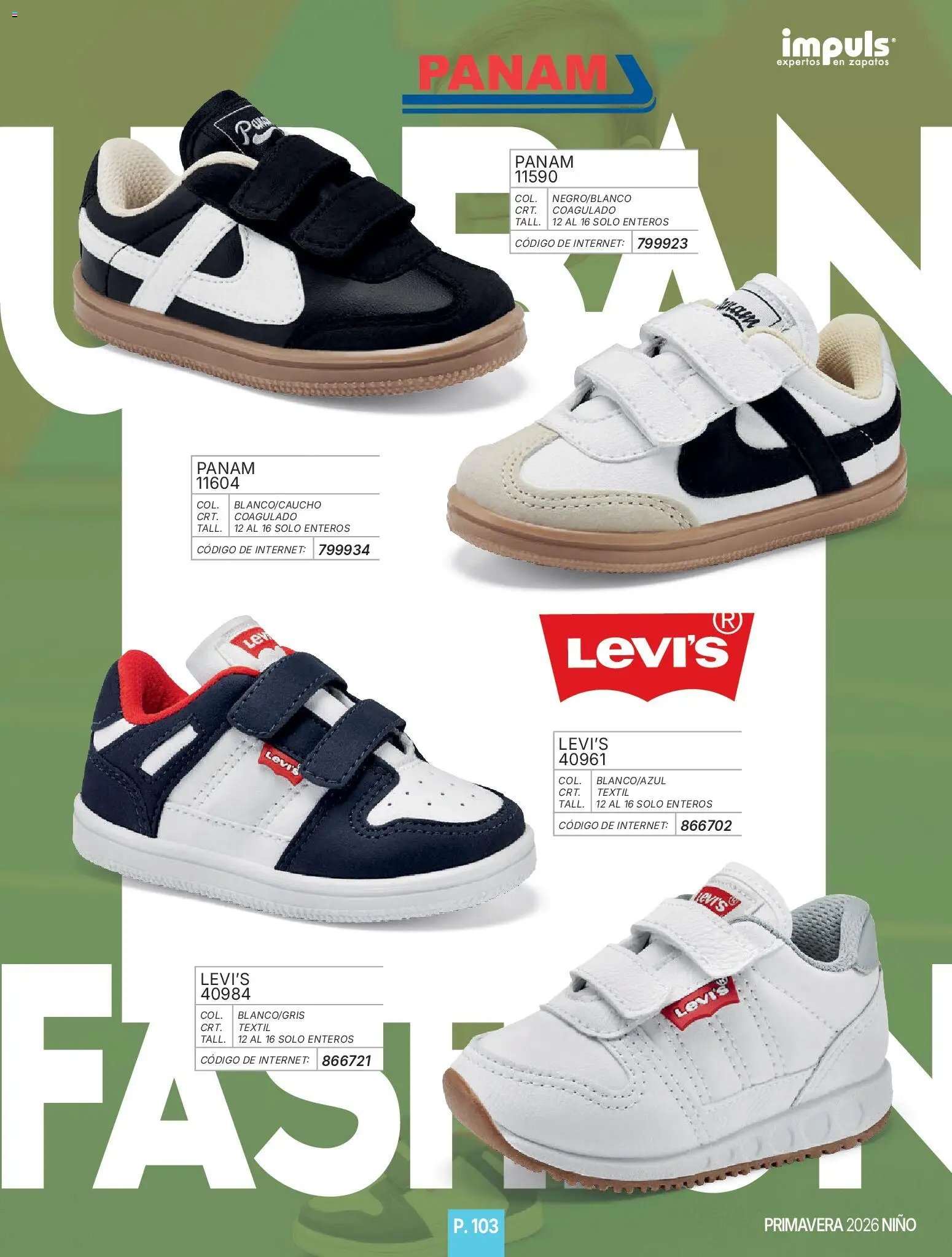 Impuls oferta desde 01/01/2026 Catálogo Niño
