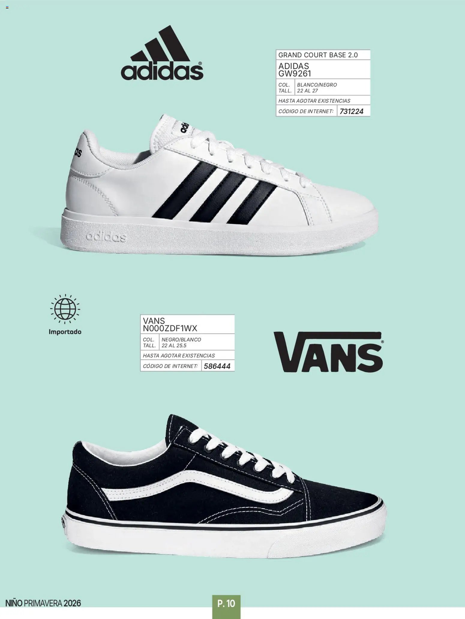 Impuls oferta desde 01/01/2026 Catálogo Niño