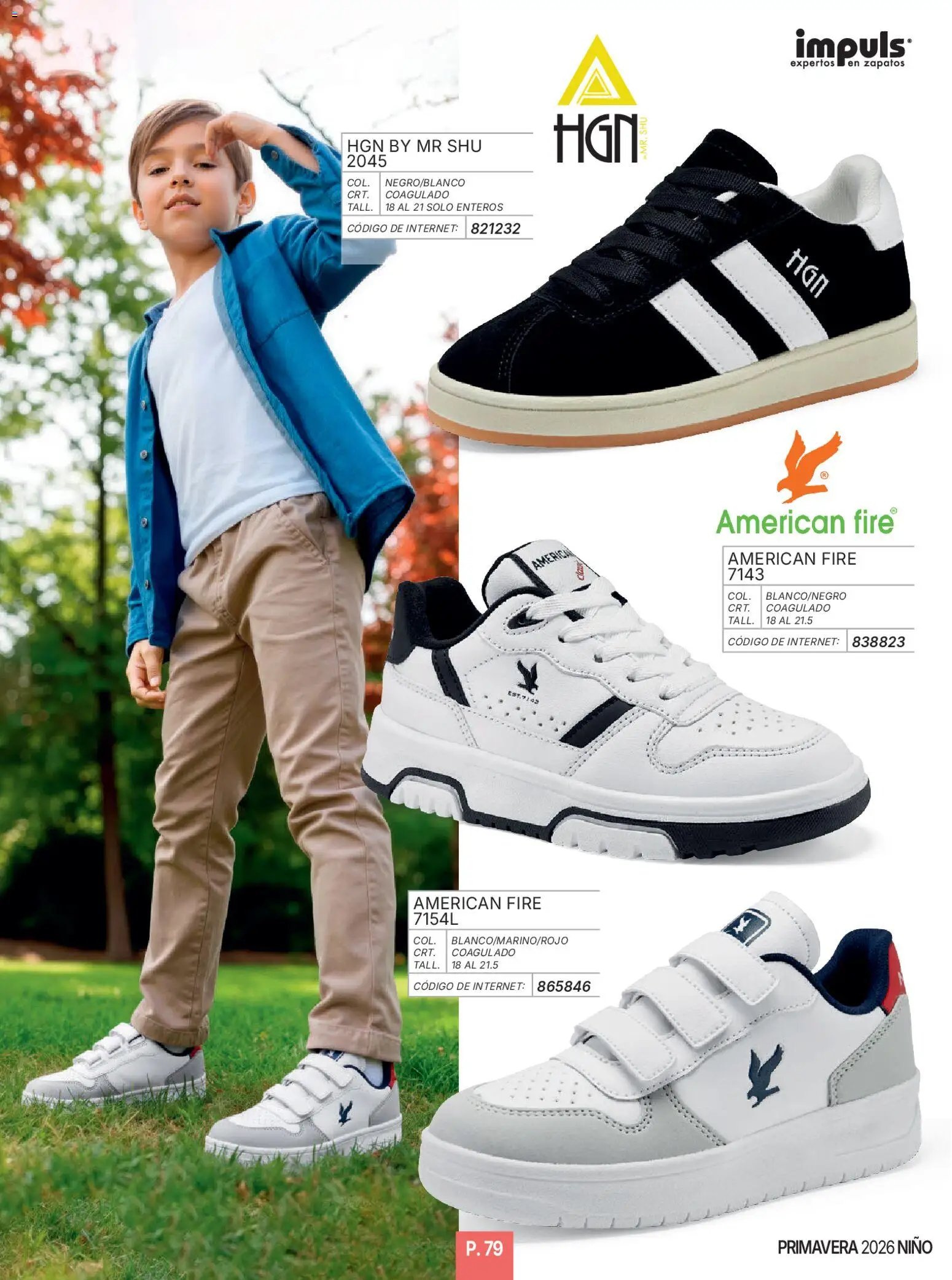 Impuls oferta desde 01/01/2026 Catálogo Niño