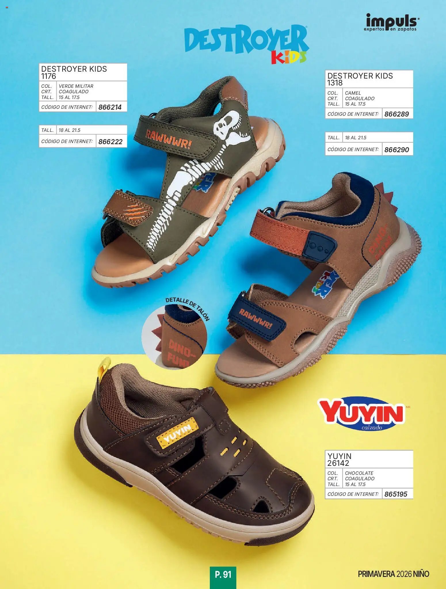 Impuls oferta desde 01/01/2026 Catálogo Niño