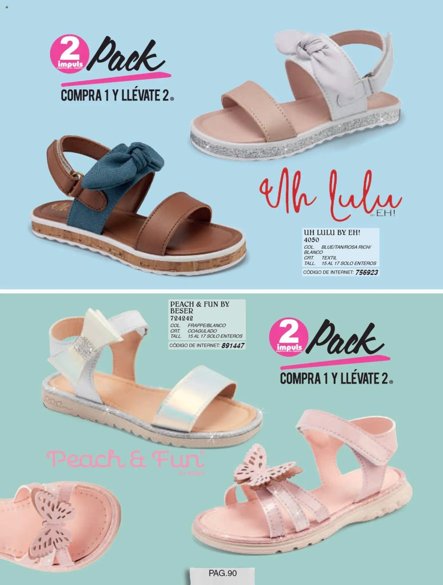 Impuls oferta desde 01/07/2026 Impuls catálogo Niña