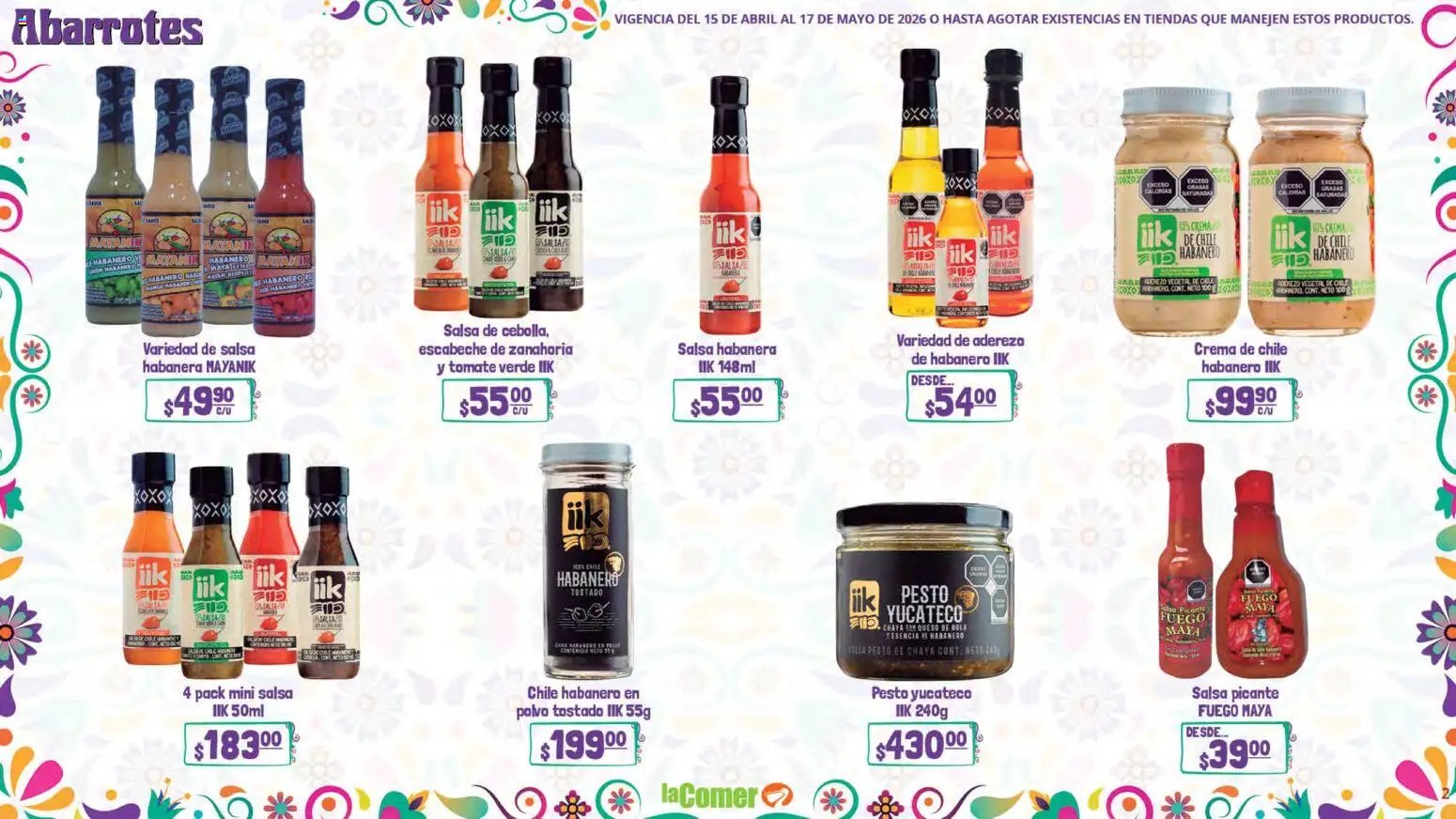 La Comer oferta desde 15/04/2026 La Comer folleto (2026-04-15 - 2026-05-17)