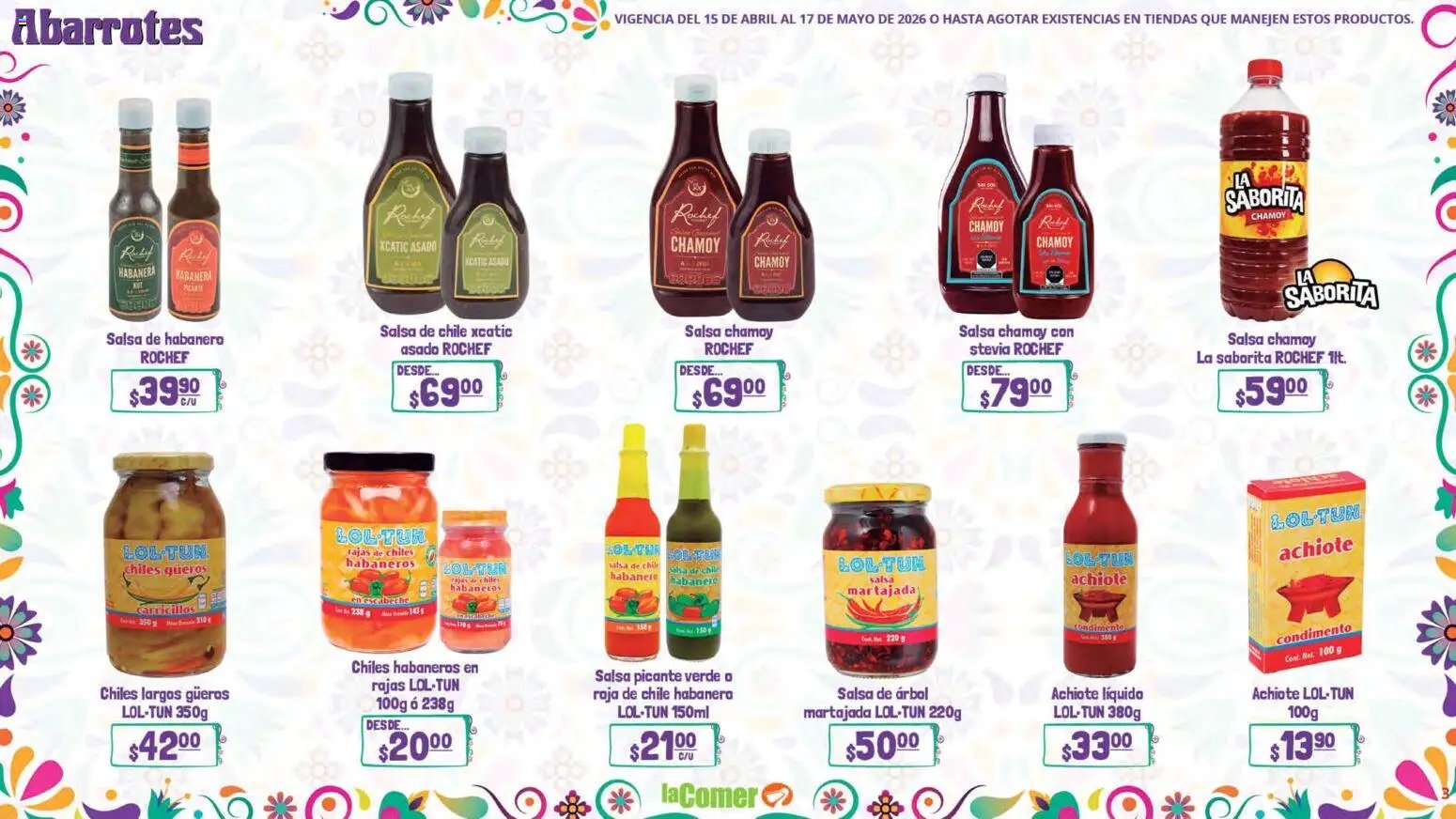 La Comer oferta desde 15/04/2026 La Comer folleto (2026-04-15 - 2026-05-17)