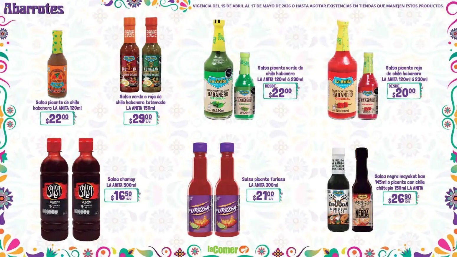 La Comer oferta desde 15/04/2026 La Comer folleto (2026-04-15 - 2026-05-17)