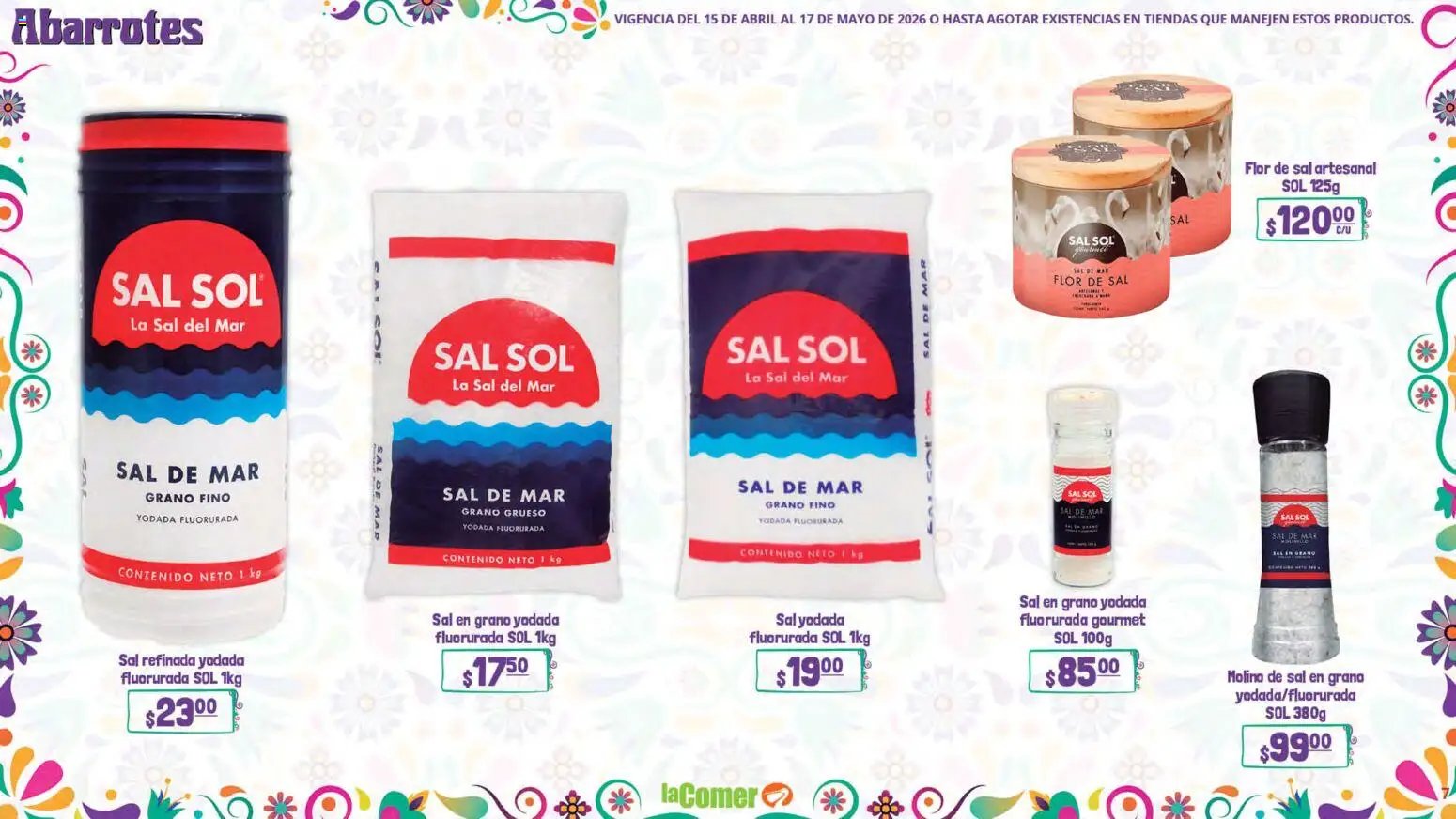 La Comer oferta desde 15/04/2026 La Comer folleto (2026-04-15 - 2026-05-17)
