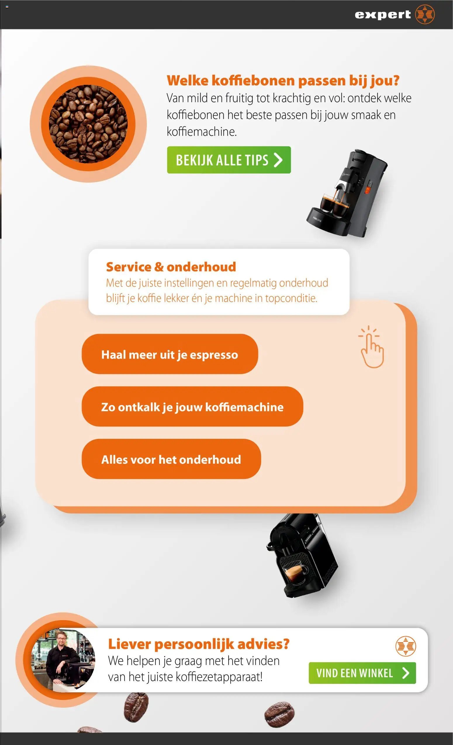 Expert Expert folder Kofie vanaf 12-10-2026