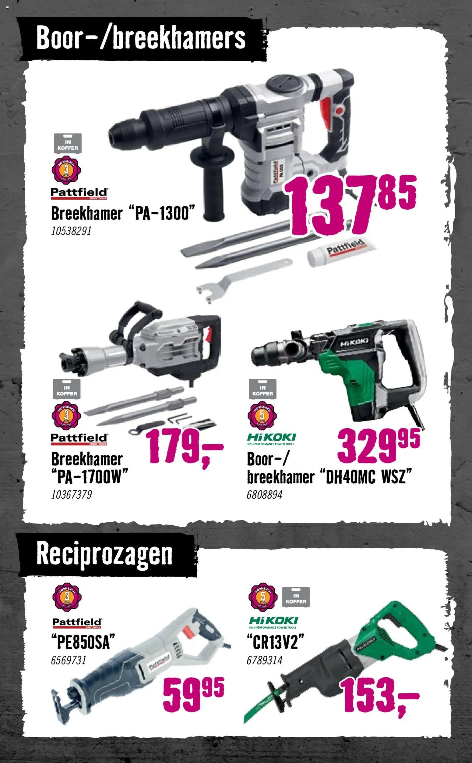 Hornbach folder van 06-07-2026 Hornbach folder - Elektra, machines en werkplaastsinrichting
