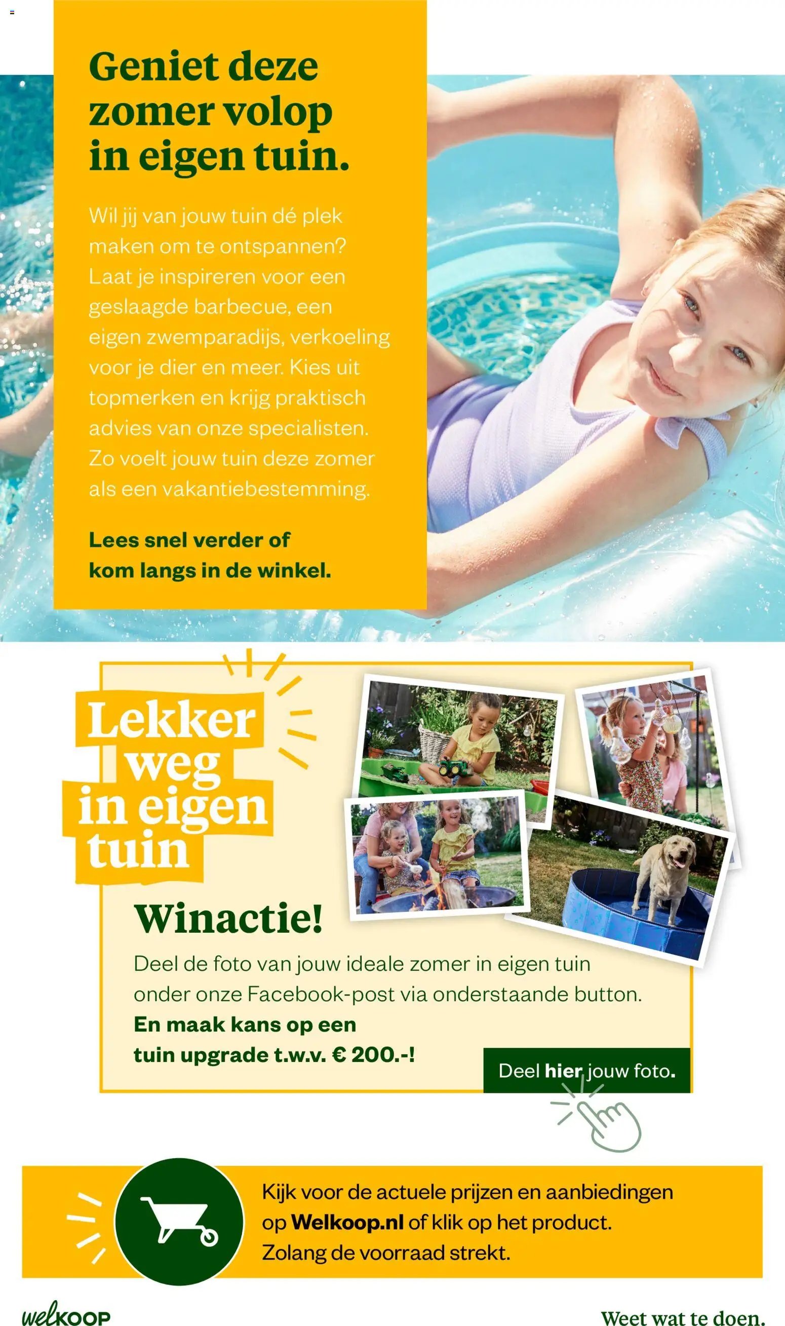 Welkoop folder van 22-06-2026 Welkoop folder - Zomermagazine