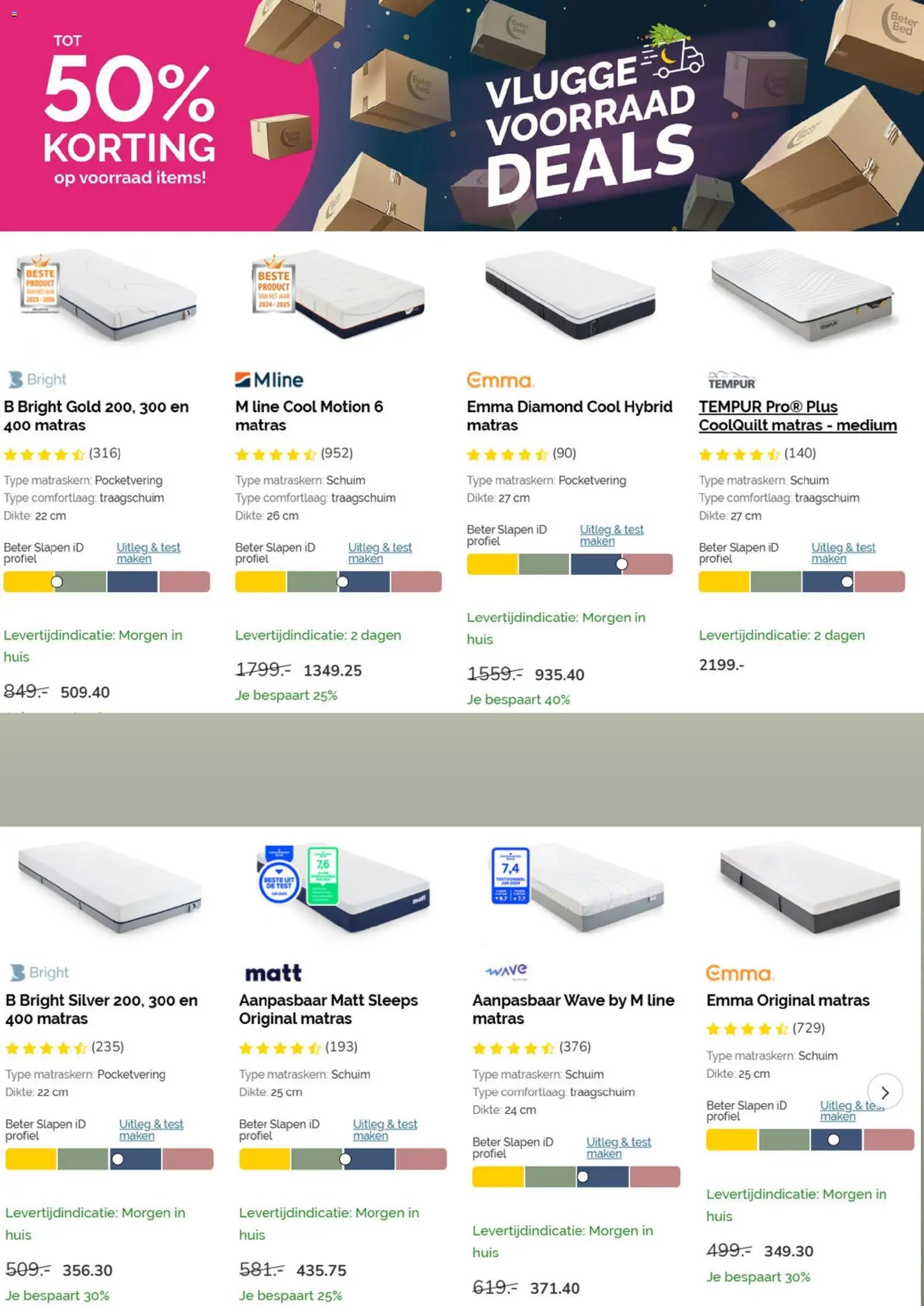 Beter Bed folder van 10-12-2025 Folder