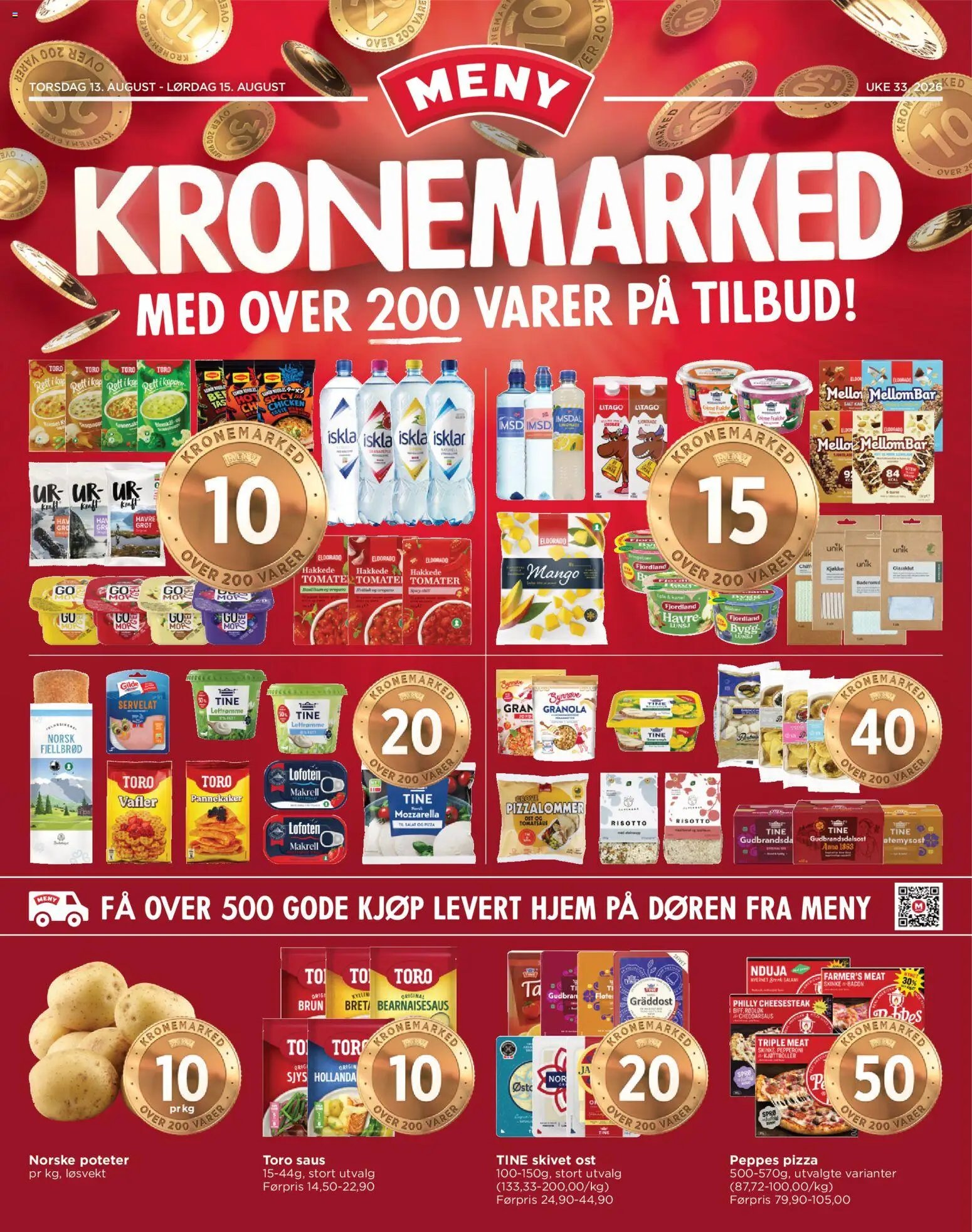 Meny kundeavis fra 13/08/2026 Meny kundeavis