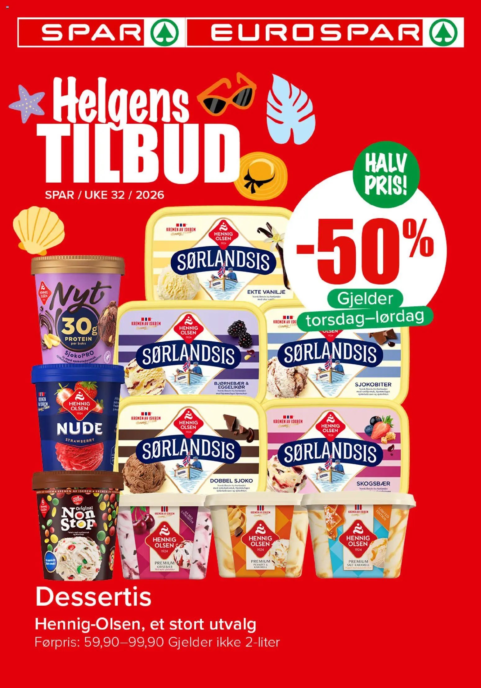 Spar kundeavis fra 06/08/2026 Spar Helgens Tilbud