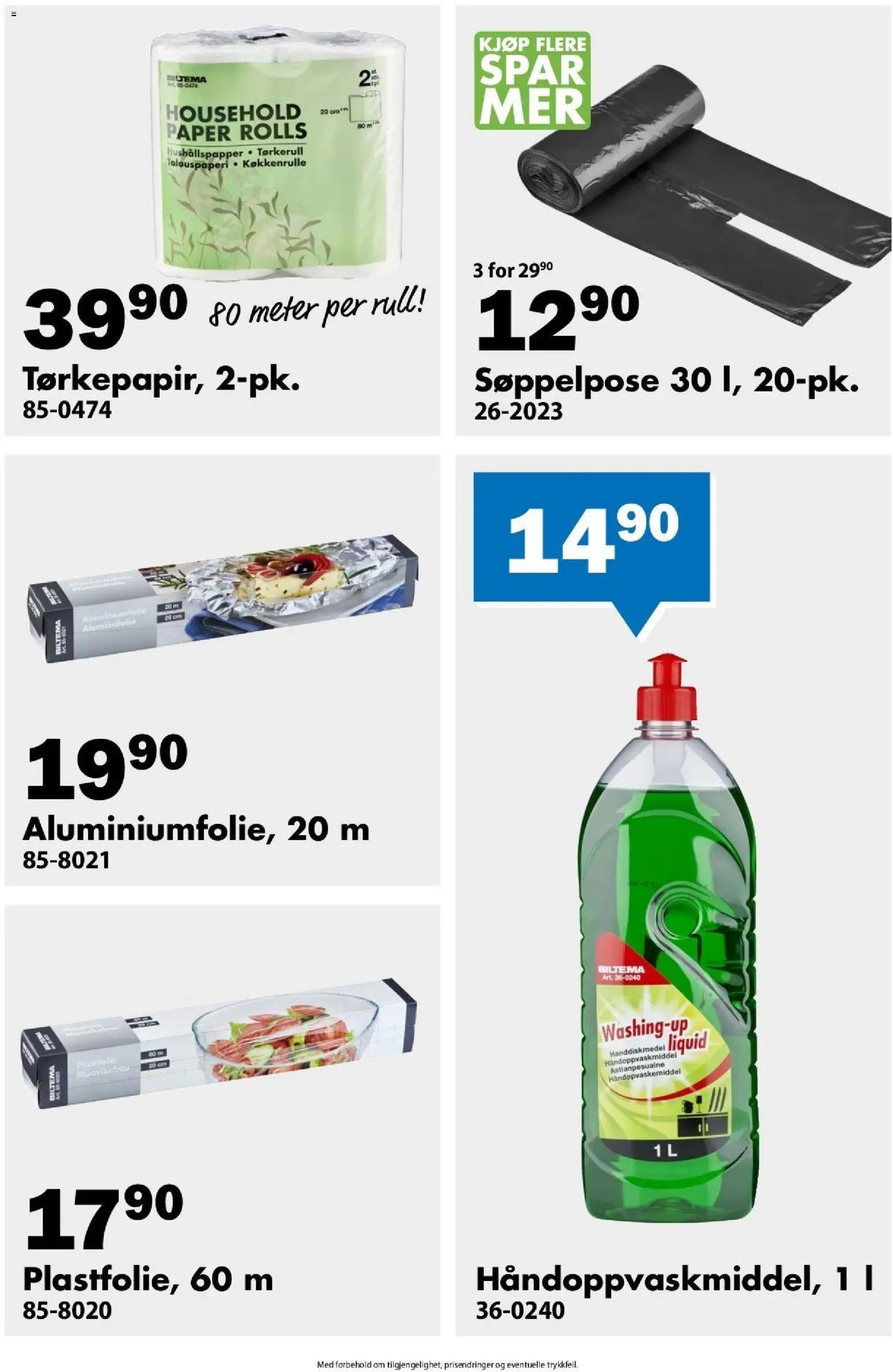 Biltema kundeavis fra 19/06/2026 Biltema Hverdagsprodukter 2026