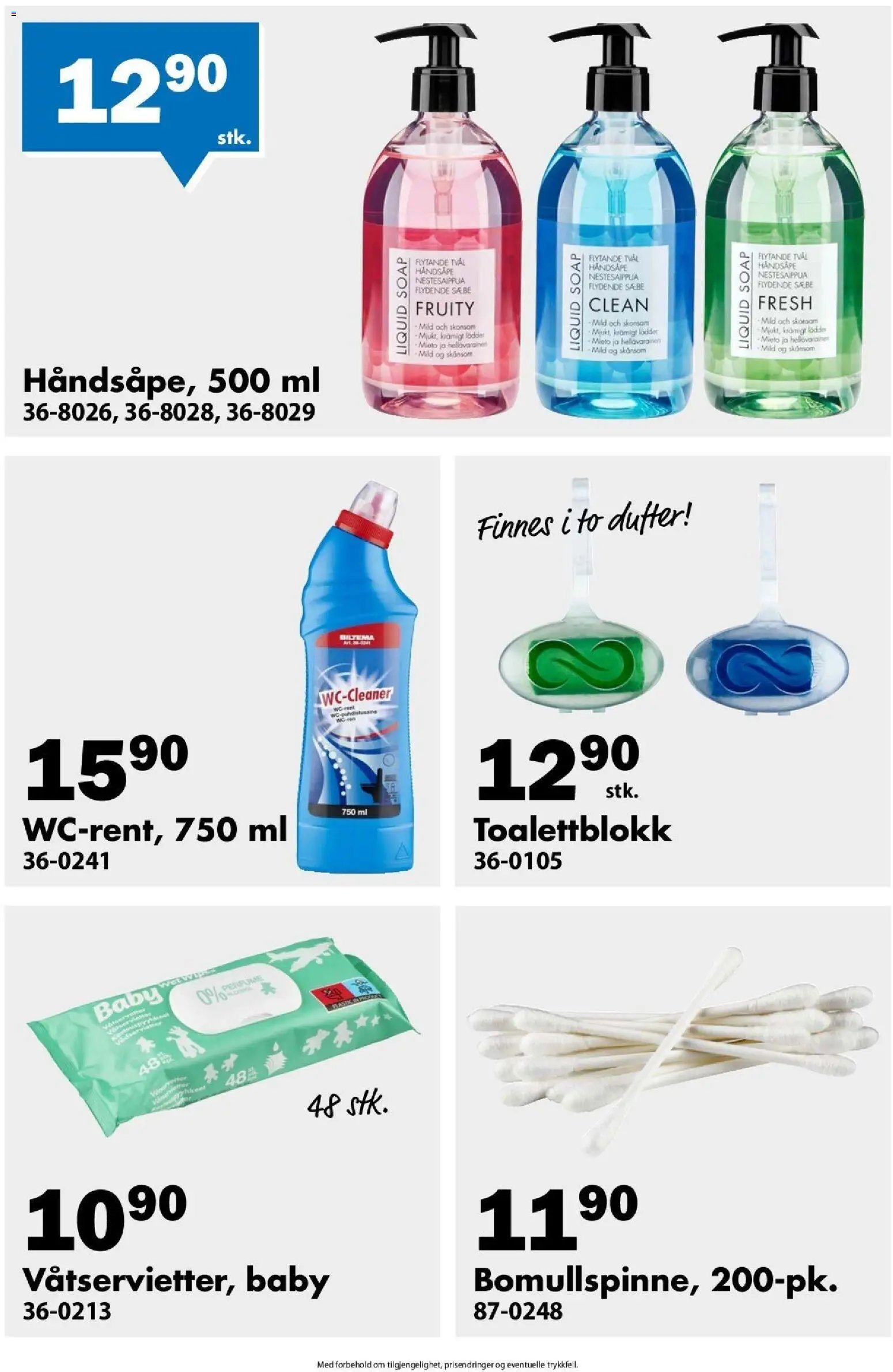 Biltema kundeavis fra 19/06/2026 Biltema Hverdagsprodukter 2026