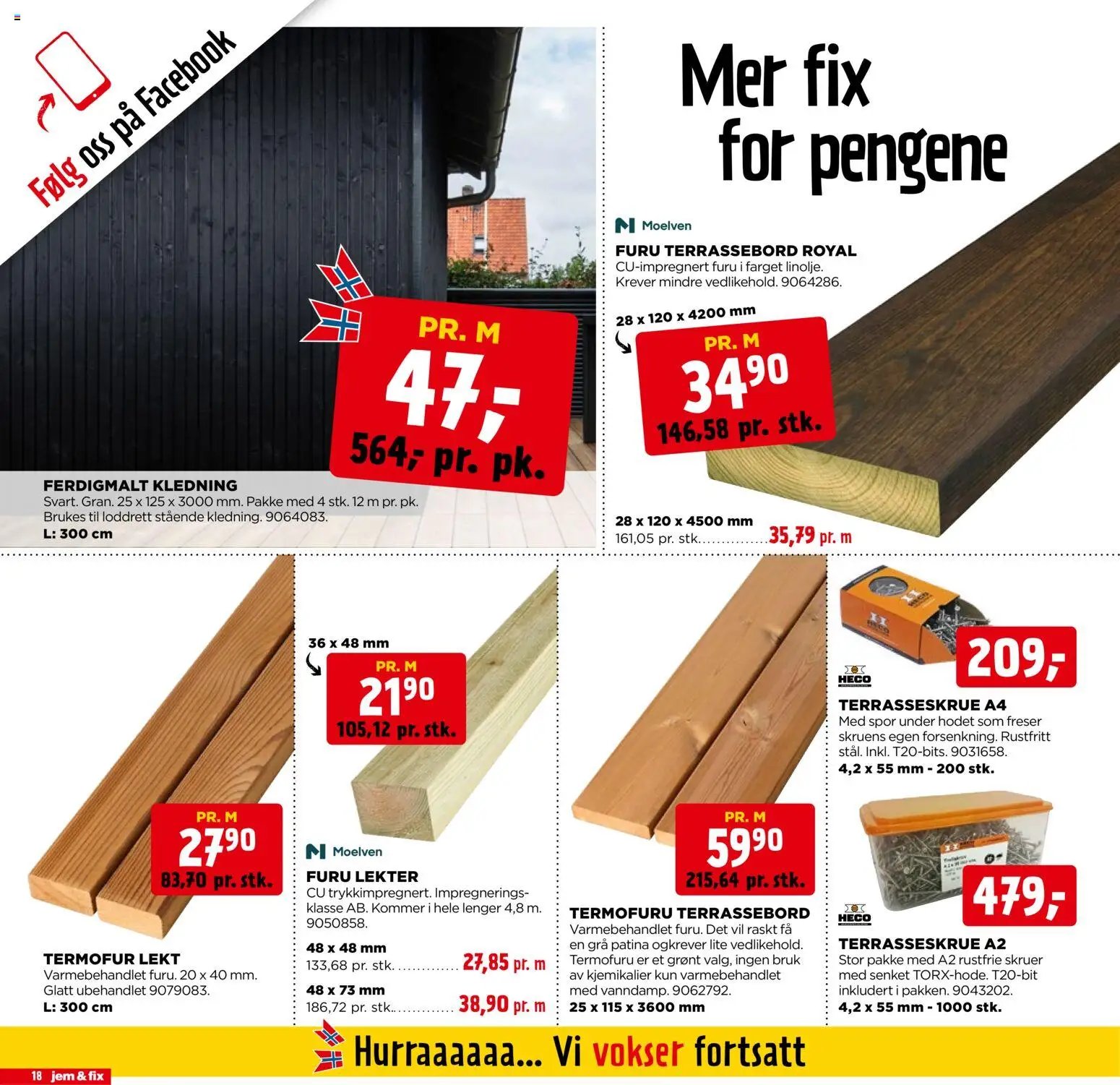 Jem & Fix kundeavis fra 14/06/2026 Jem & Fix kundeavis
