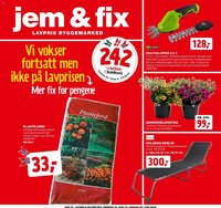 Jem & Fix kundeavis fra 14/06/2026 Jem & Fix kundeavis
