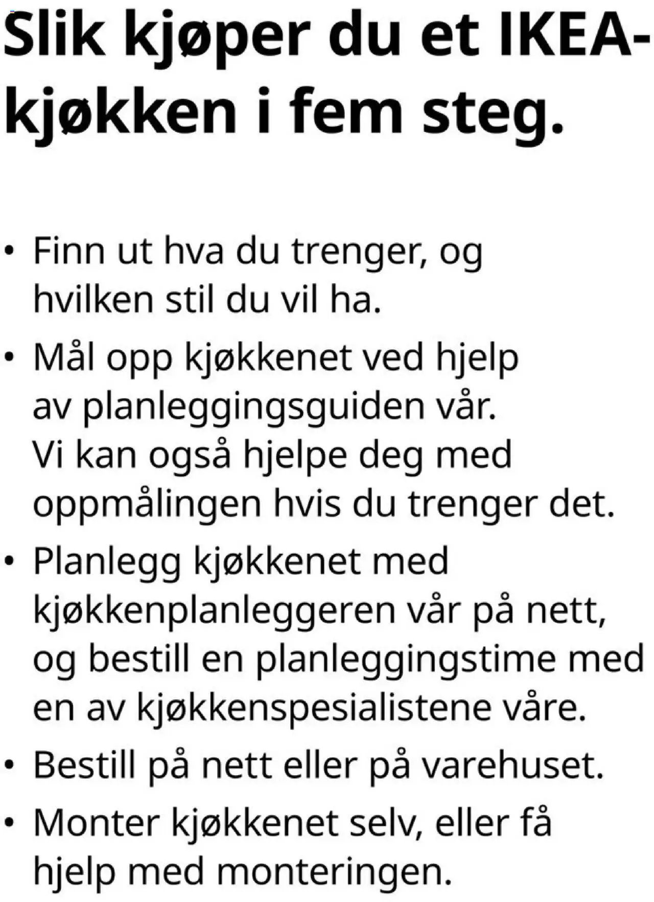 IKEA kundeavis fra 22/07/2024 Kjøkken 2025