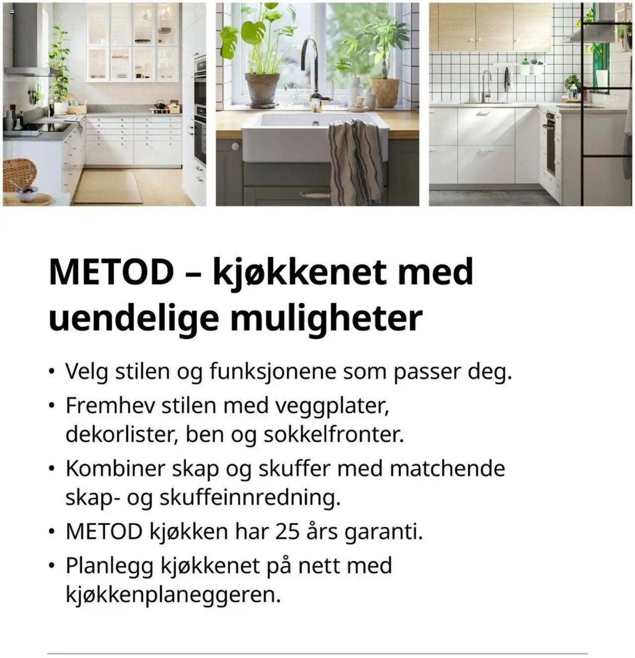 IKEA kundeavis fra 22/07/2024 Kjøkken 2025