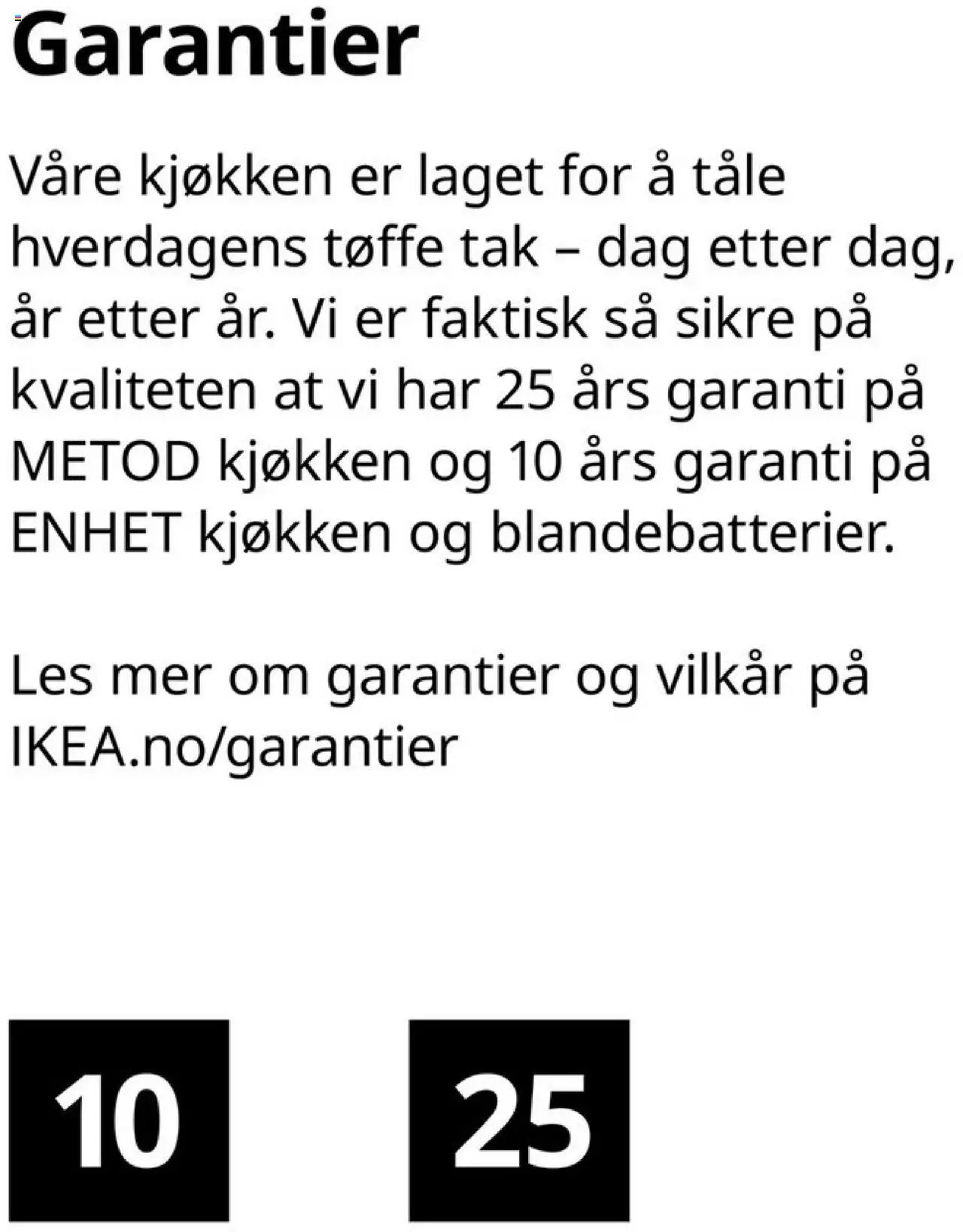 IKEA kundeavis fra 22/07/2024 Kjøkken 2025