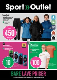 Sport Outlet kundeavis fra 08/09/2026 Sport Outlet kundeavis
