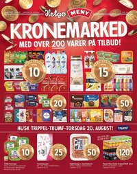 Meny kundeavis fra 17/08/2026 Meny Helgø kundeavis